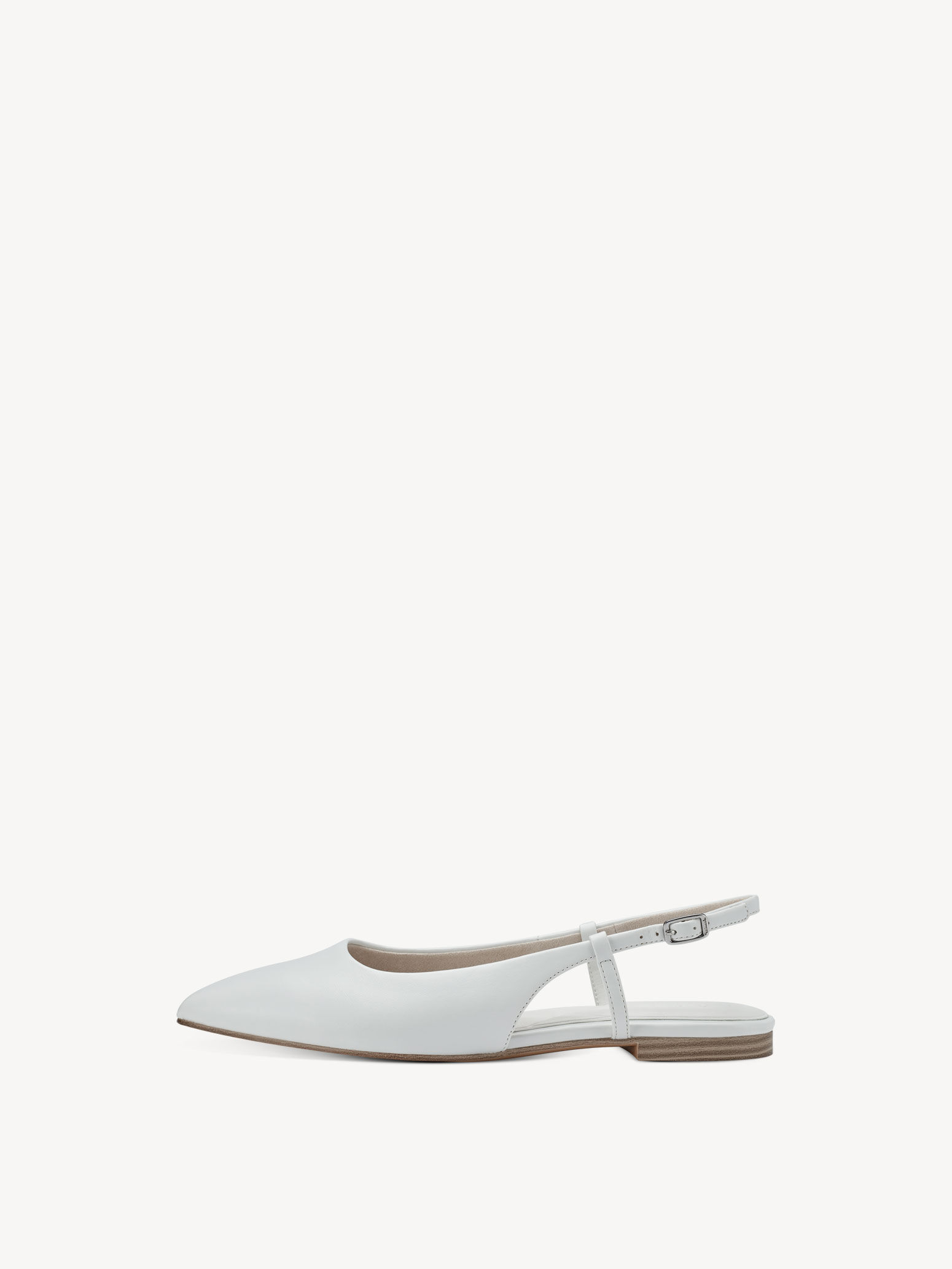 Sling Pumps - White