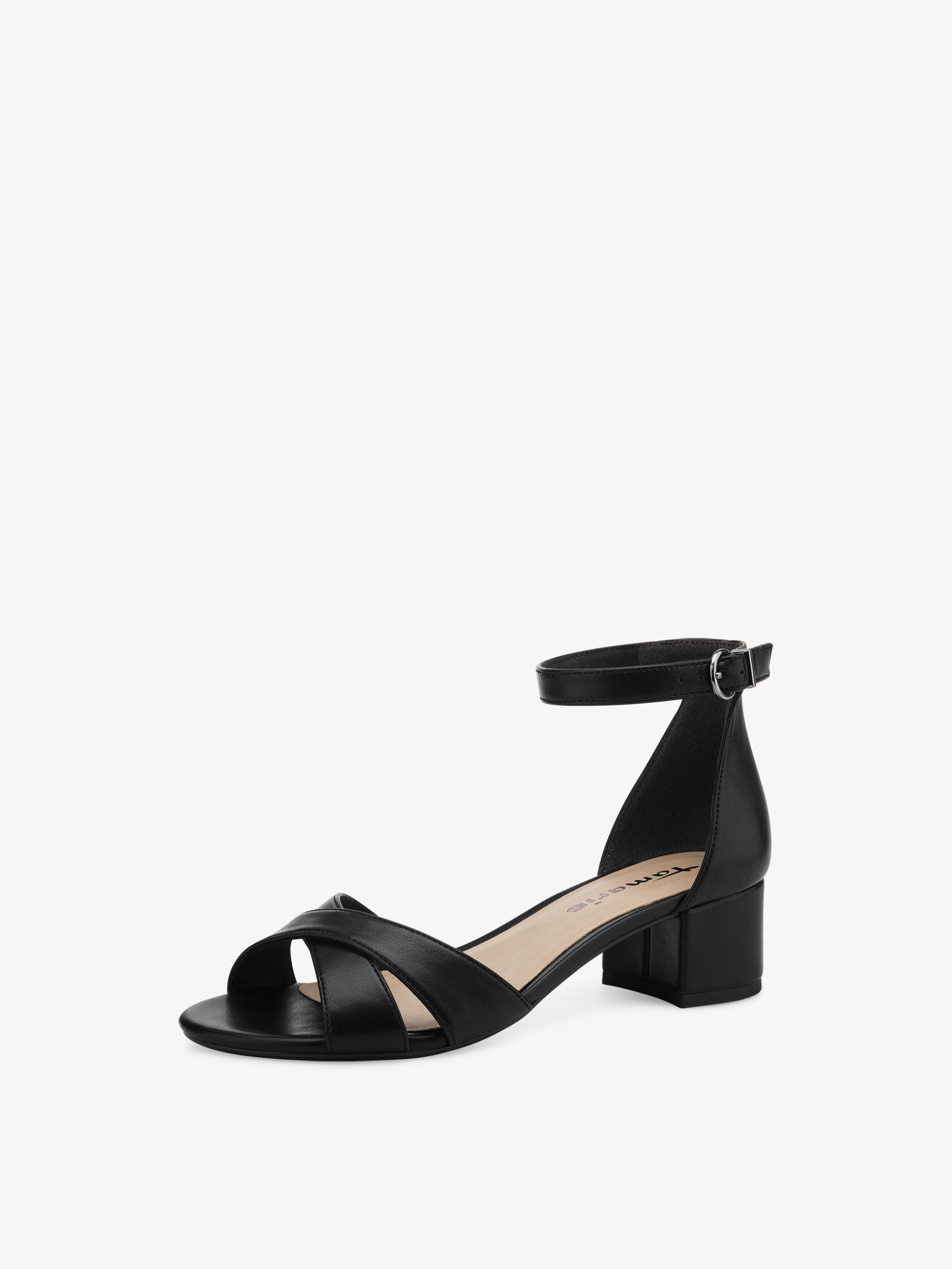 Heeled Sandal - Black