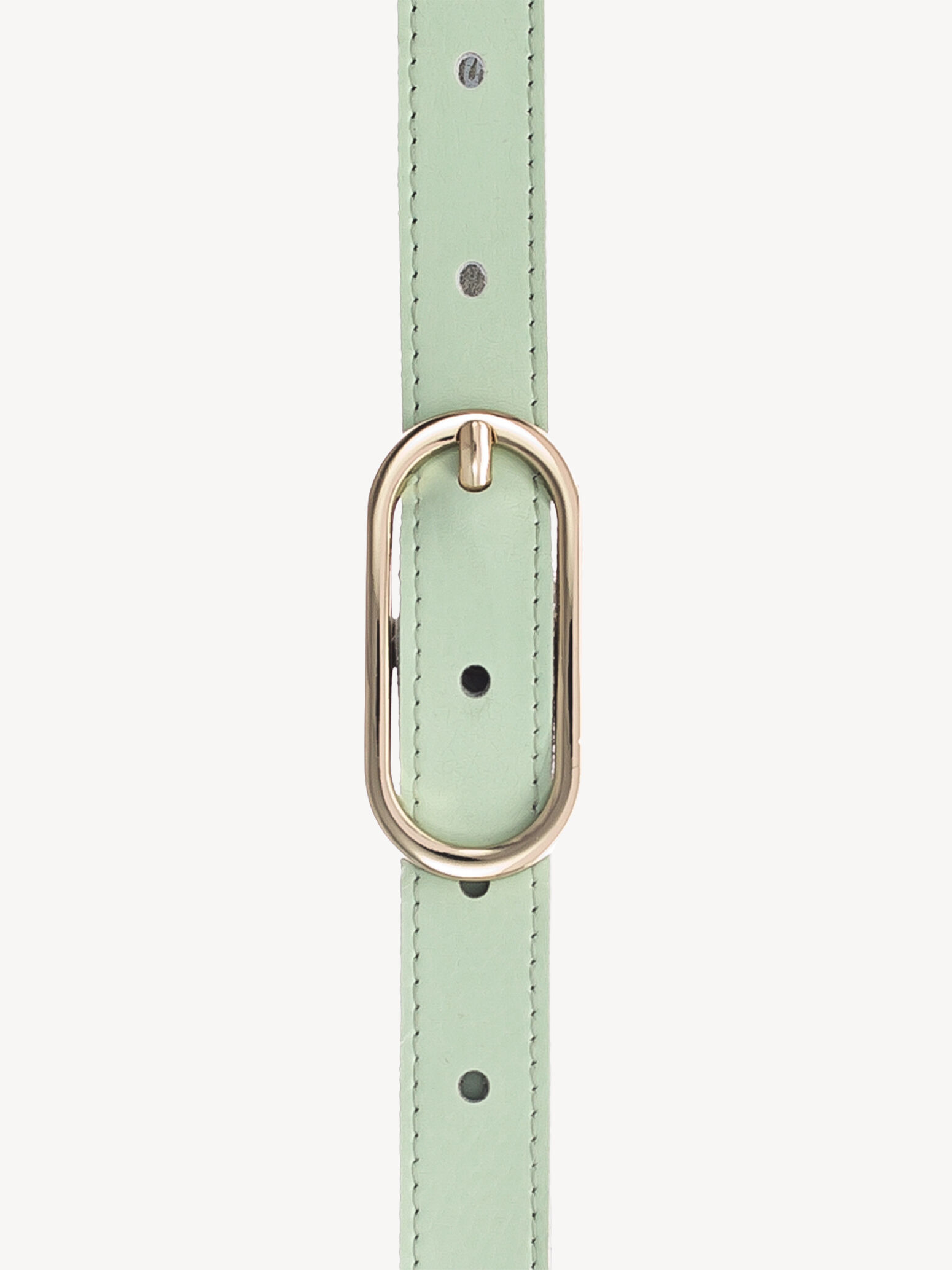 Leather Belt - Green
