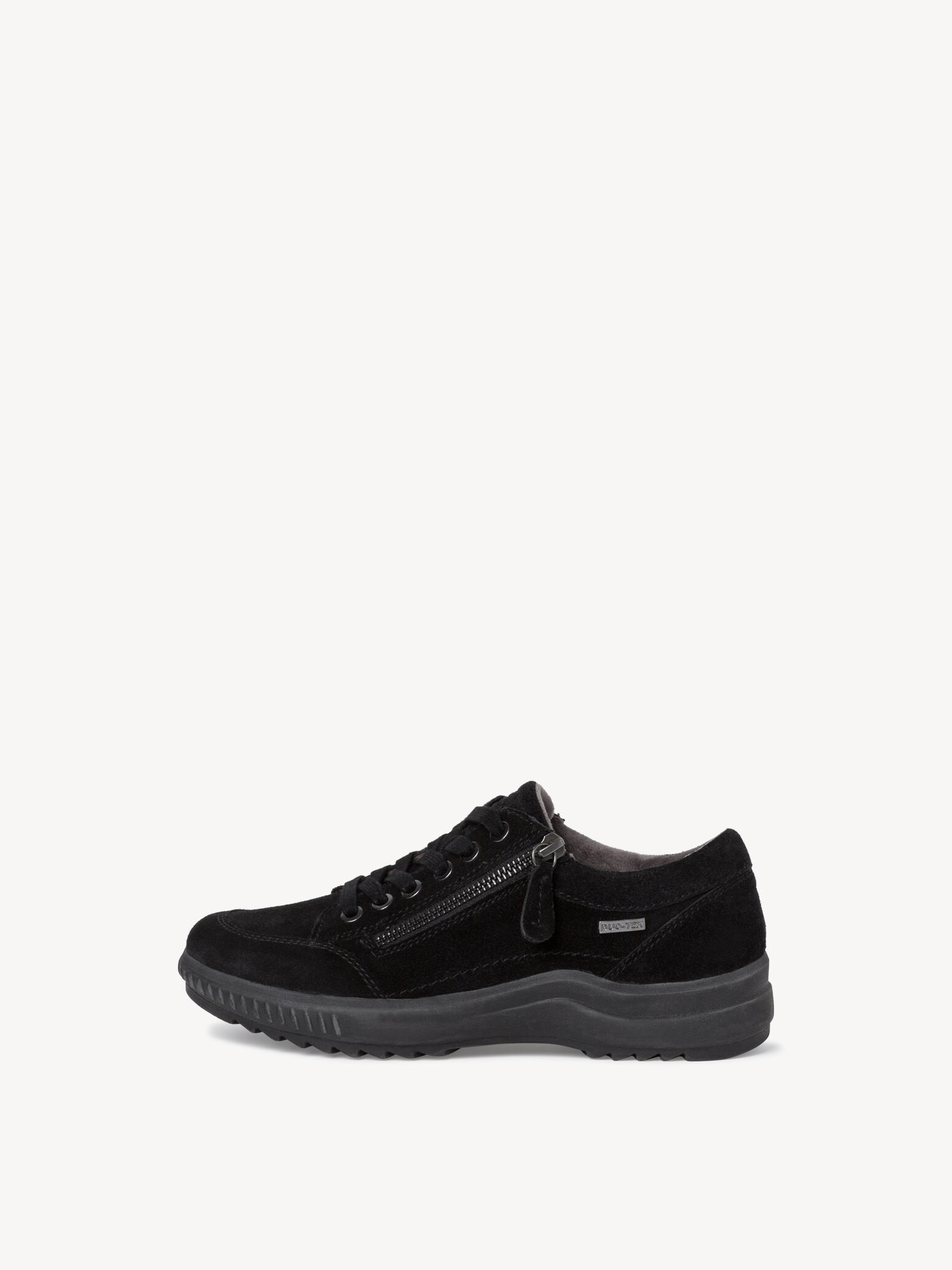 Leather Low Shoes - Black