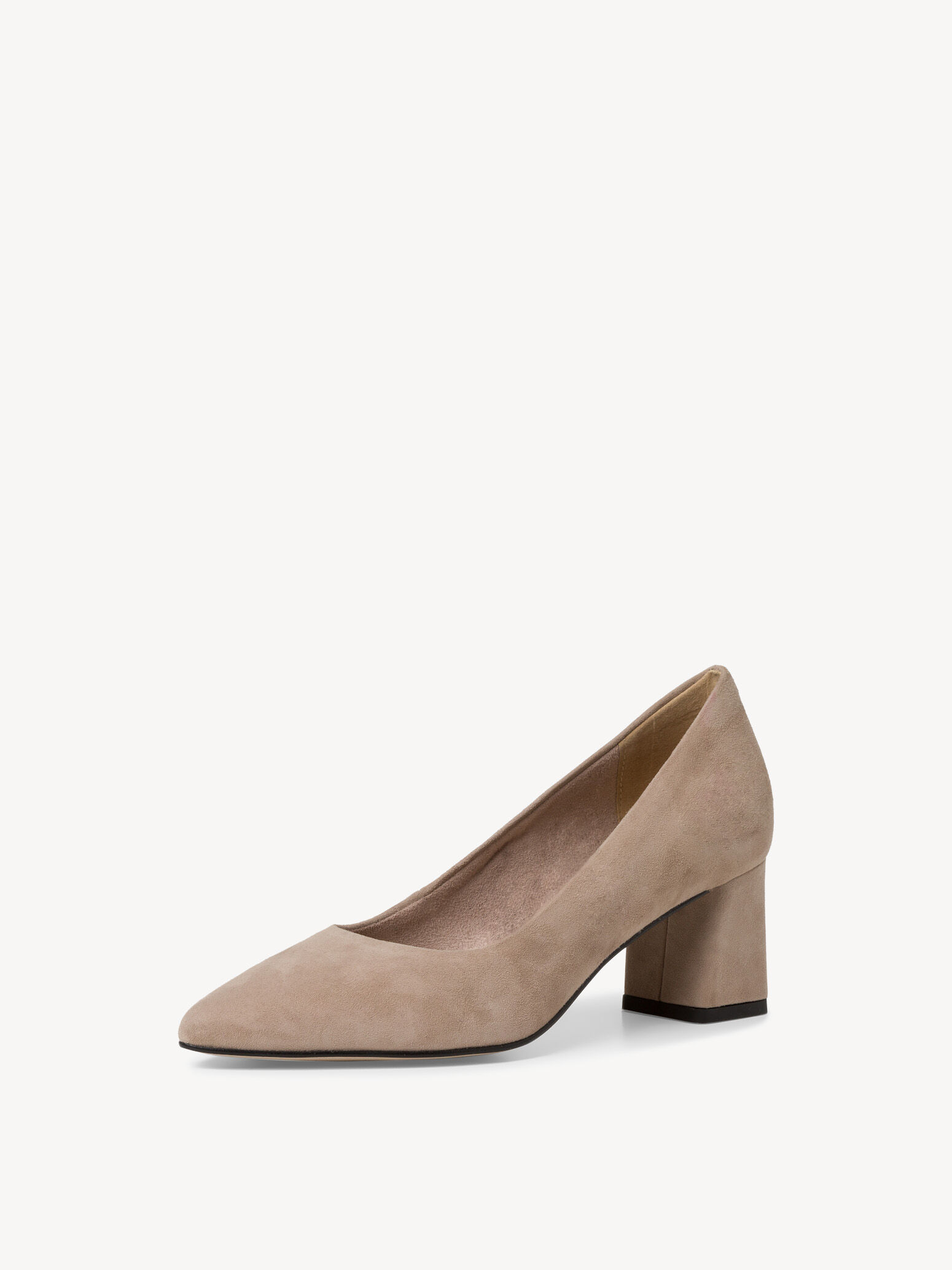 Leather Pumps - Beige