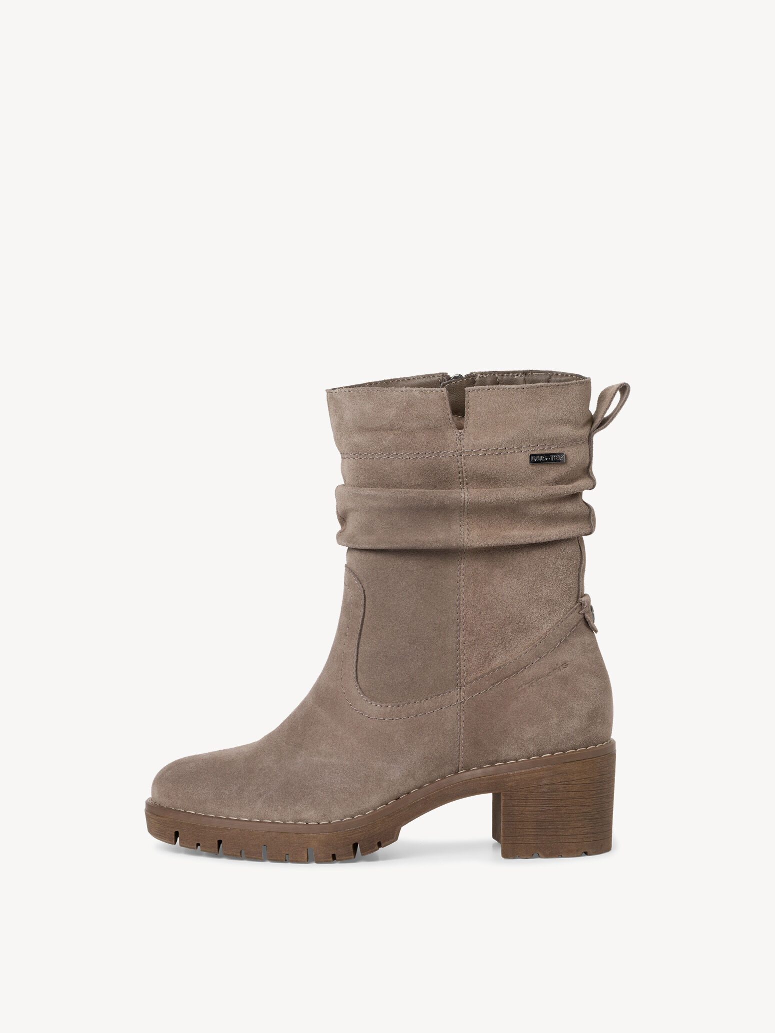 Leather Bootie - Brown