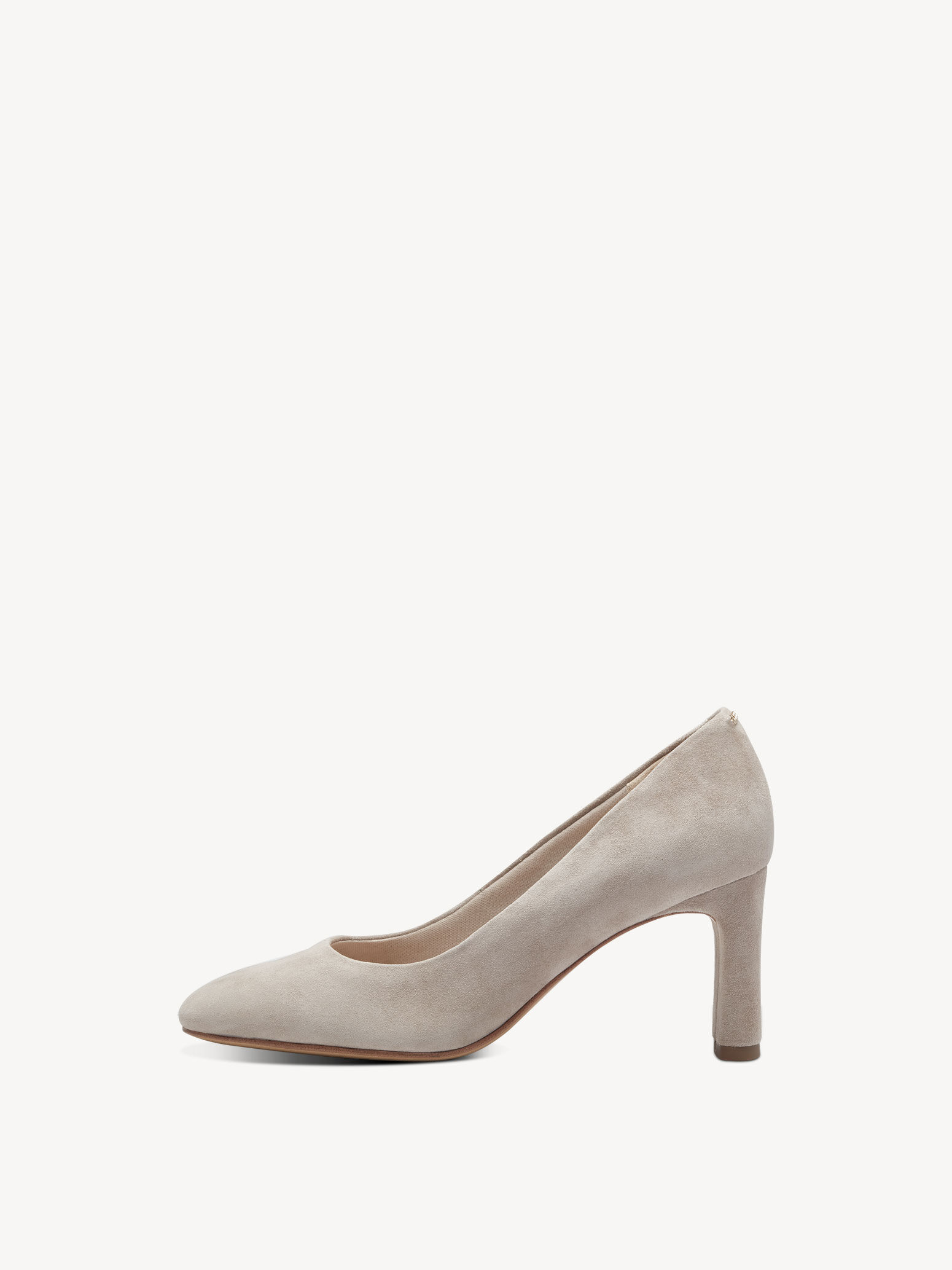 Leather Pumps - Beige