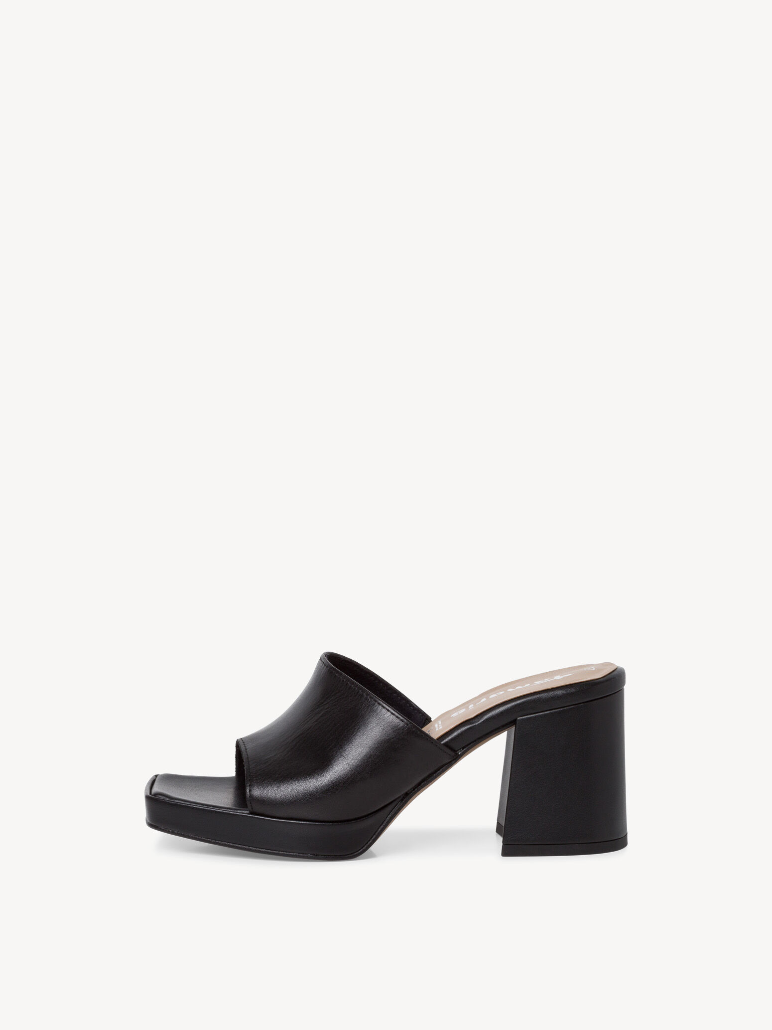 Leather Mule - Black