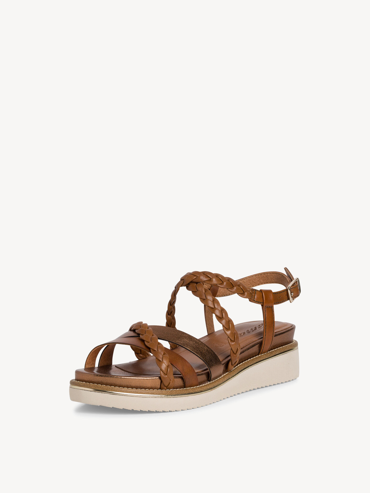Heeled Sandal - Brown