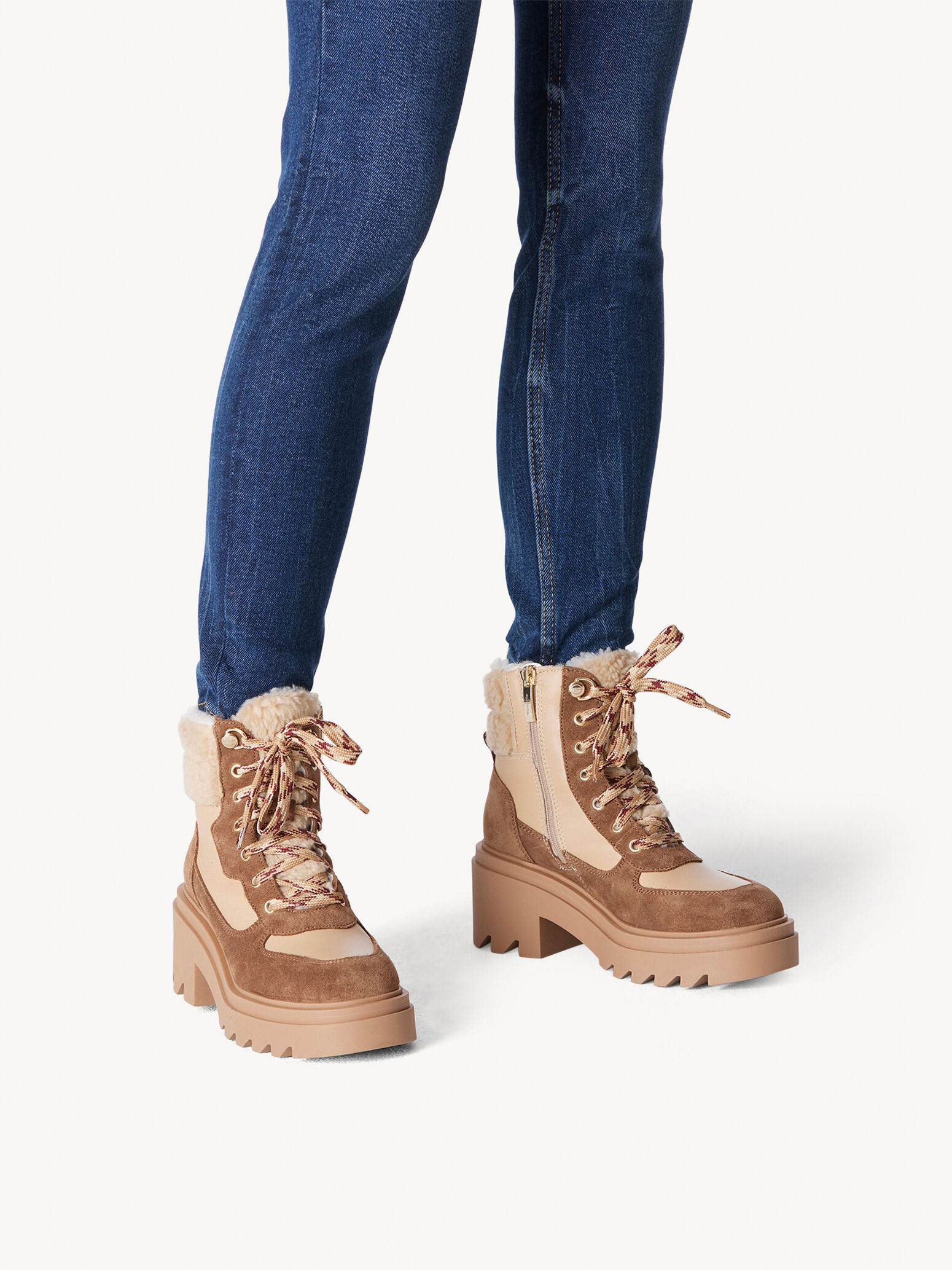 Leather Bootie - Brown Warm Lining