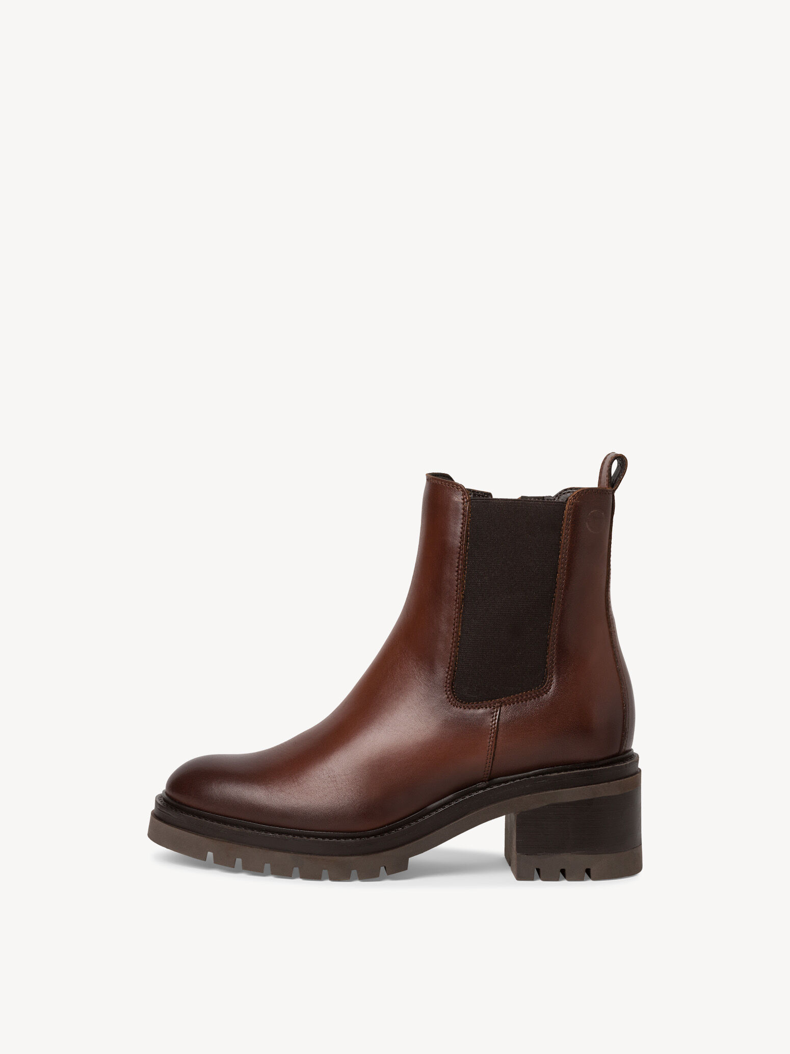 Leather Chelsea Boot - Brown