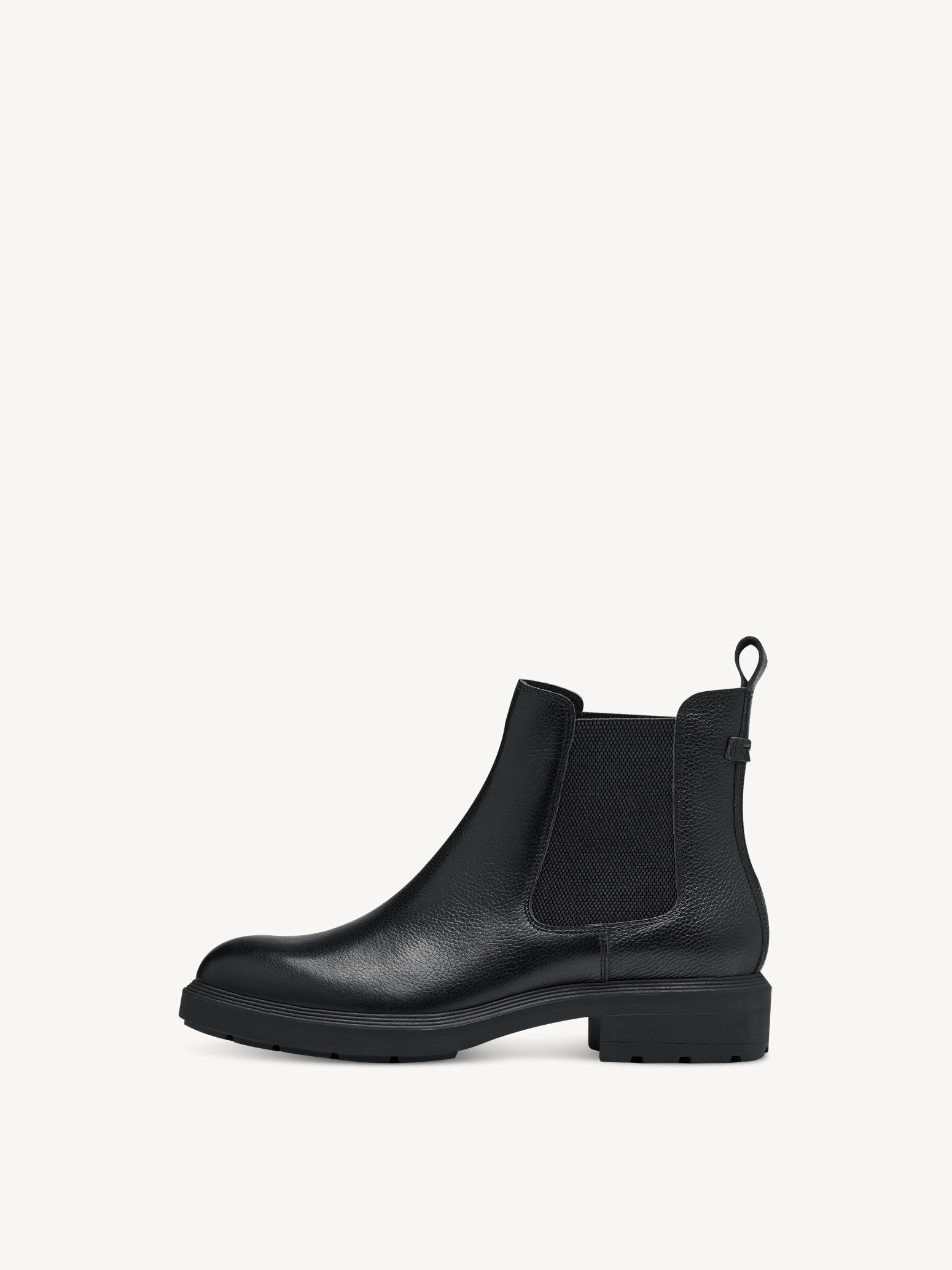 Leather Chelsea Boot - Black