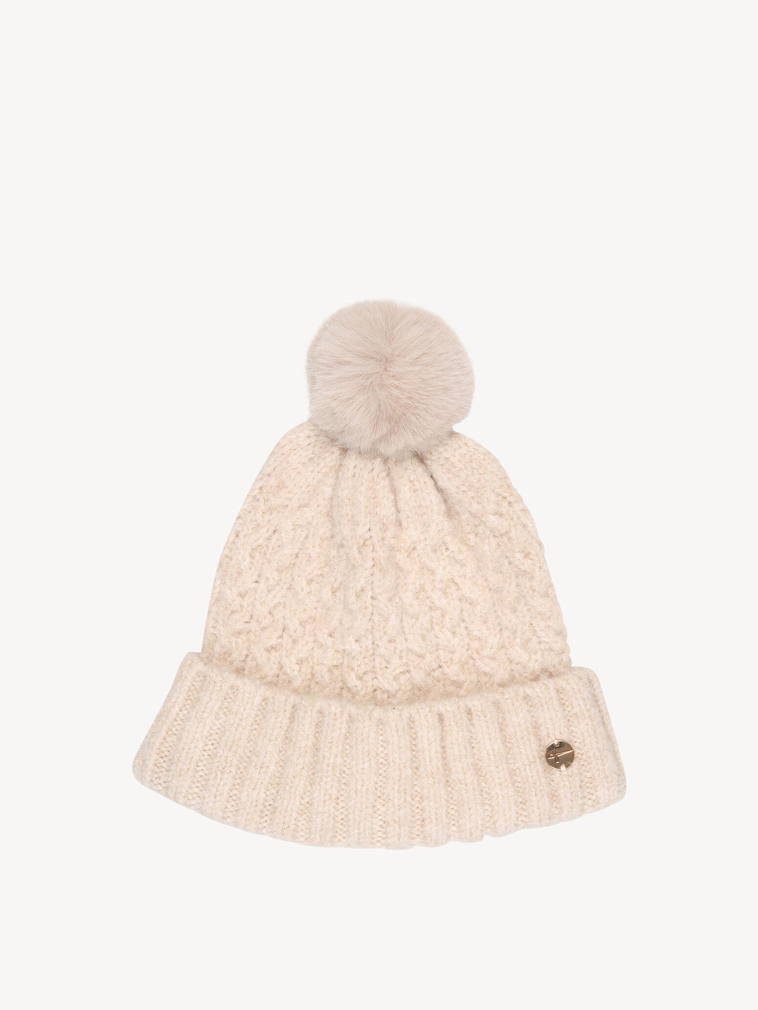 Beanie - Beige Warm Lining