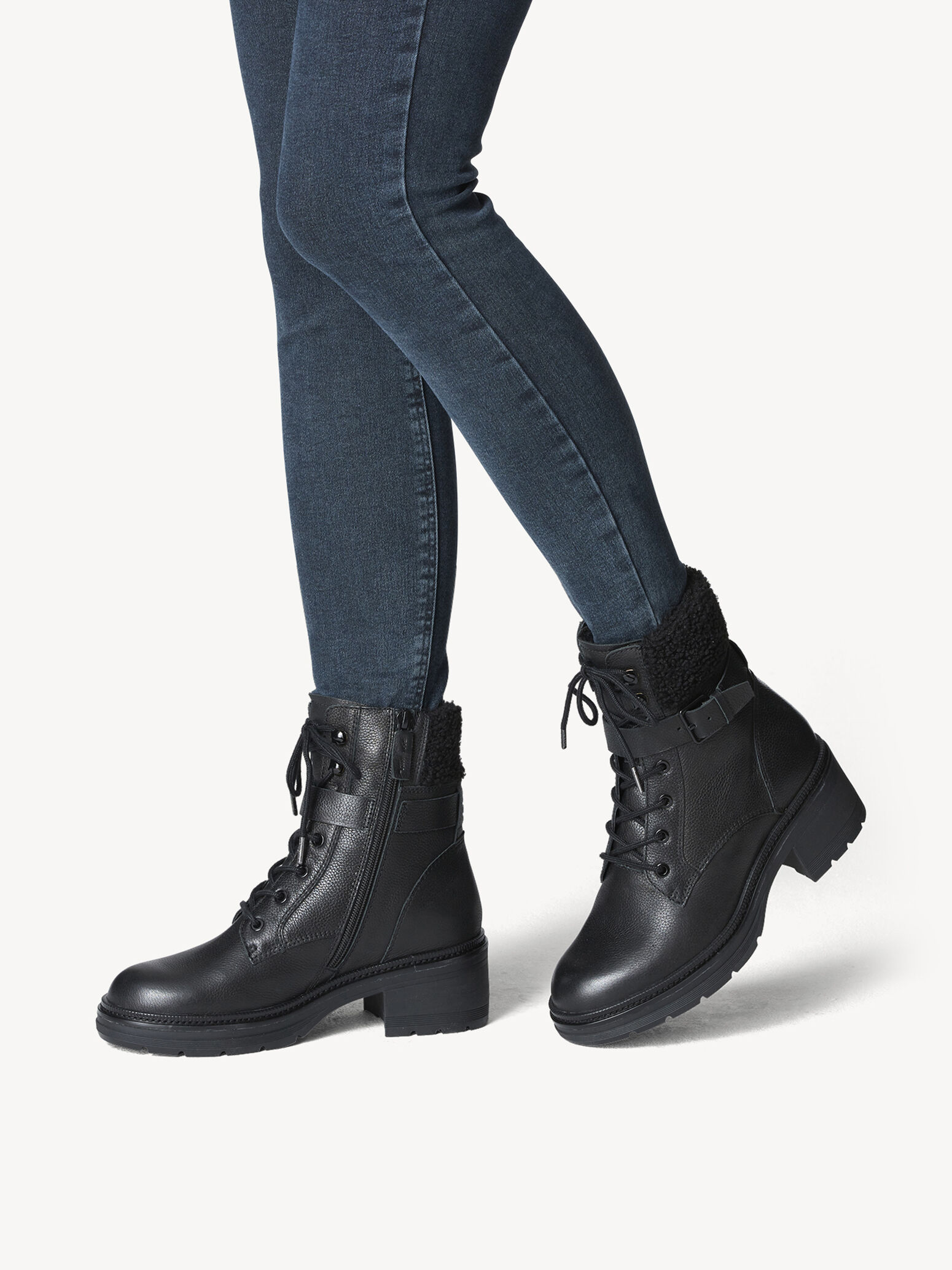 Bootie - Black Warm Lining