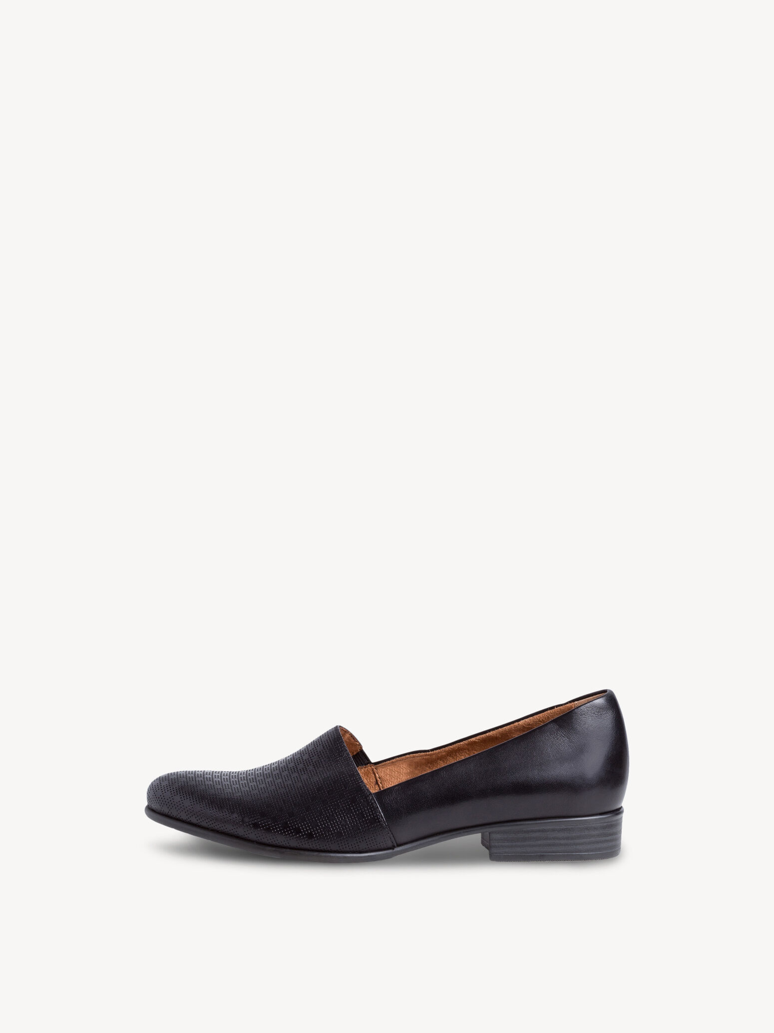 Leather Slipper - Black