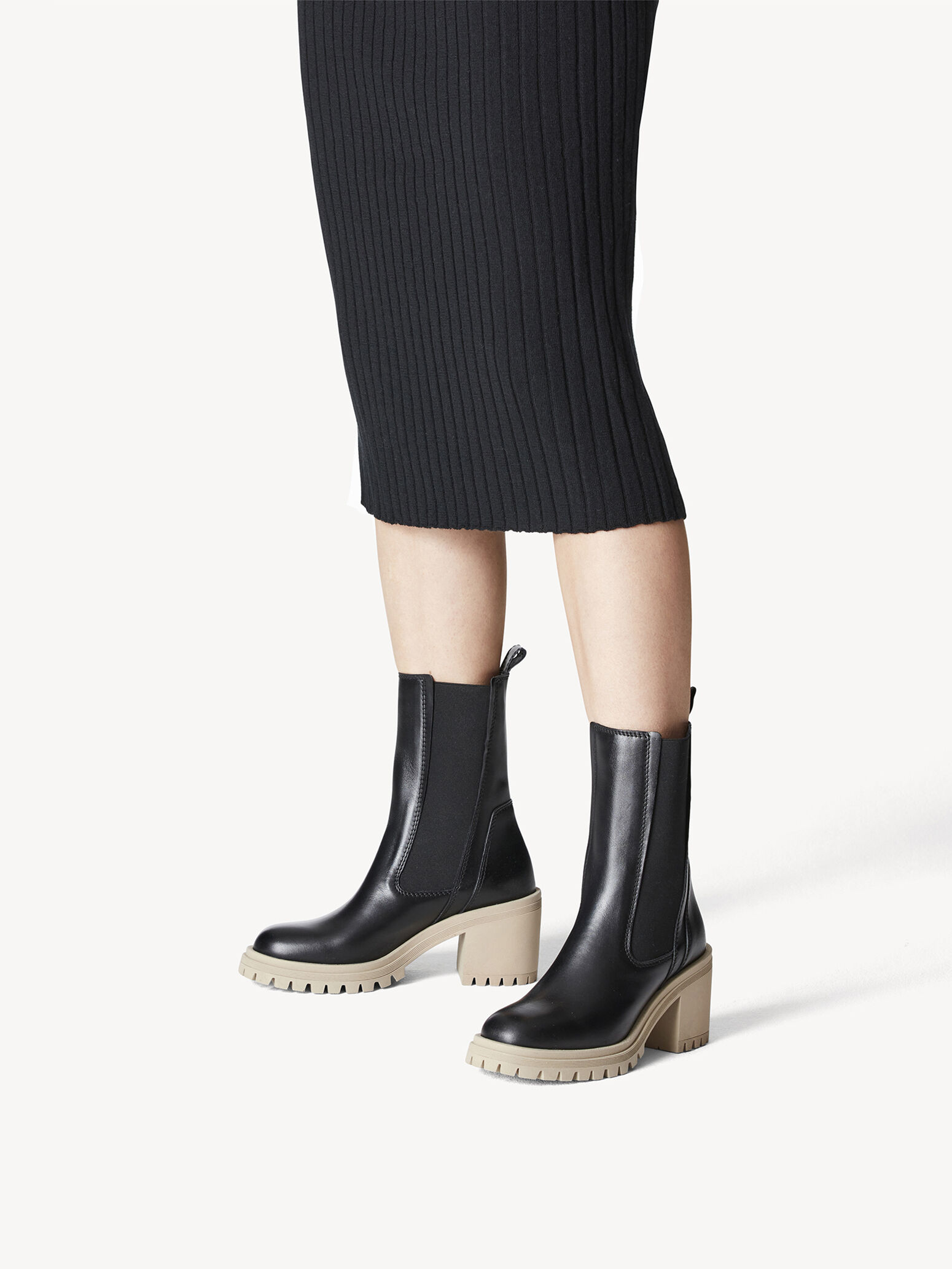 Leather Chelsea Boot - Black