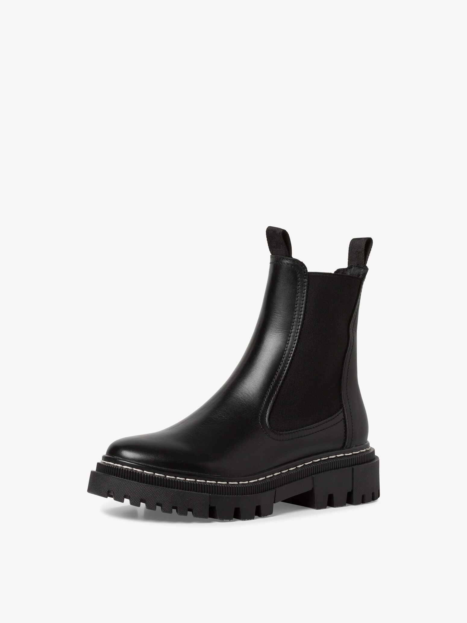 Leather Chelsea Boot - Black