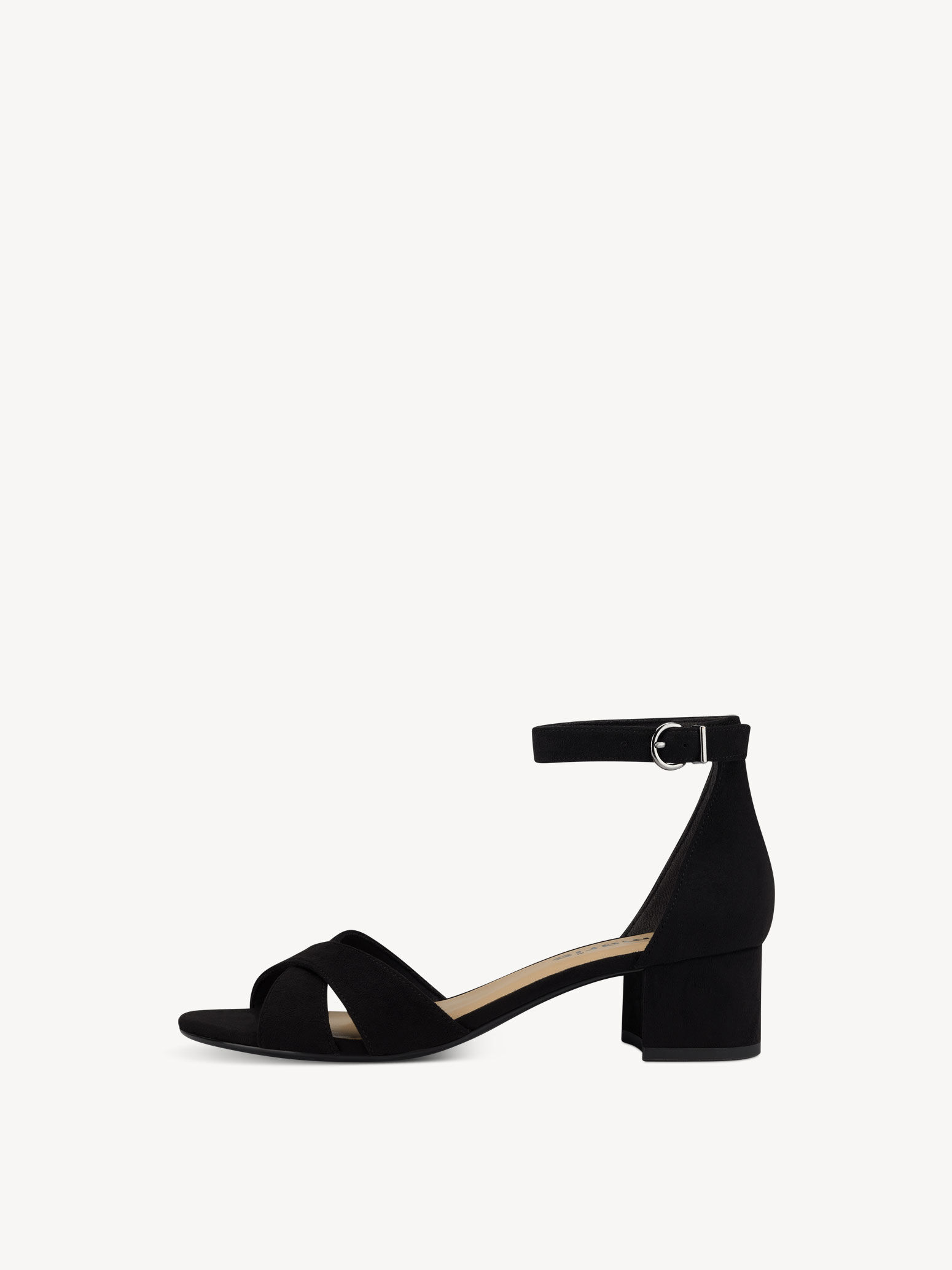 Heeled Sandal - Black