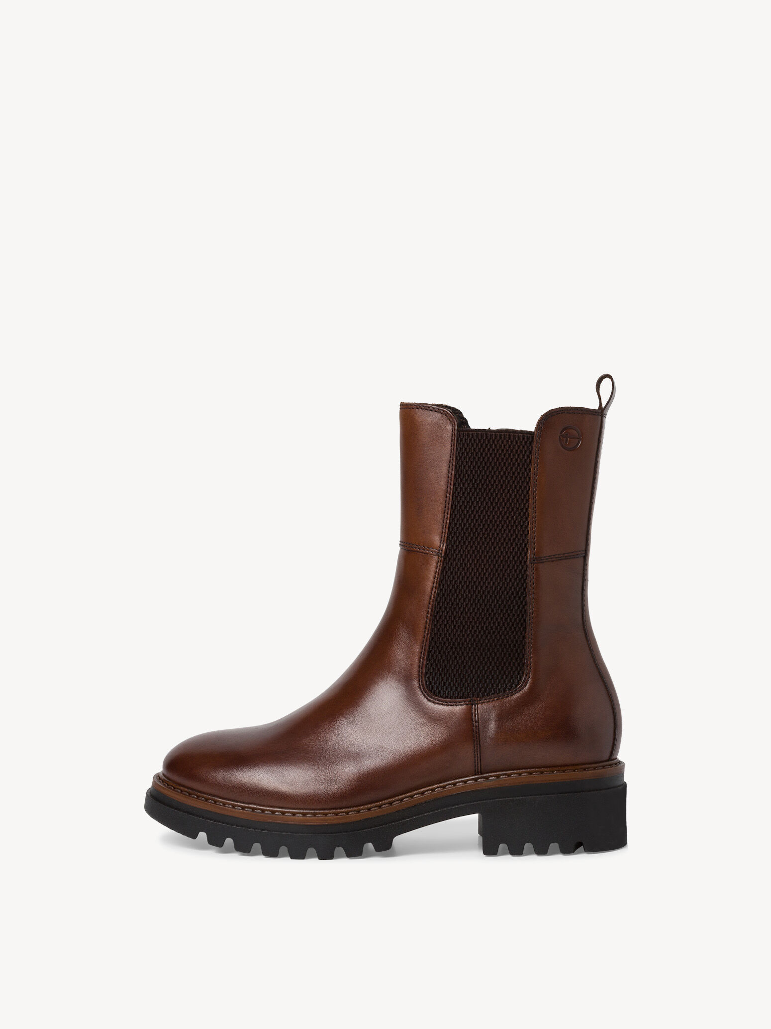Leather Chelsea Boot - Brown