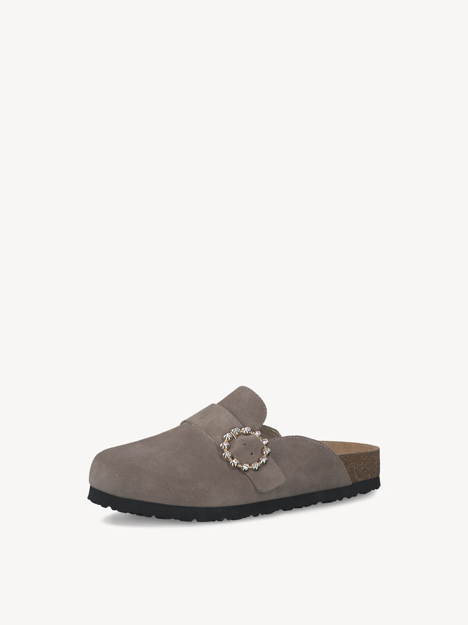 Leather Mule - Beige