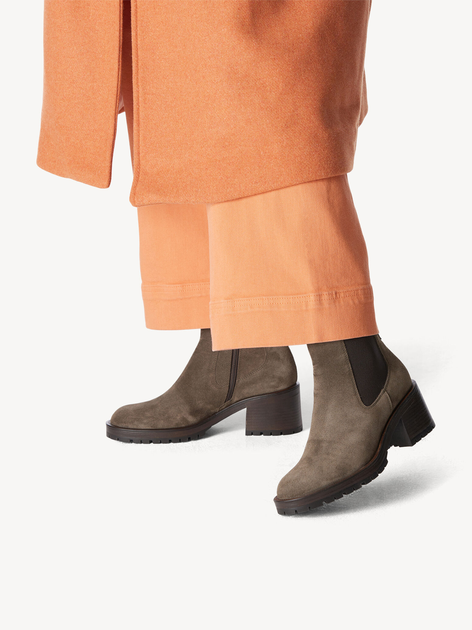 Leather Chelsea Boot - Green