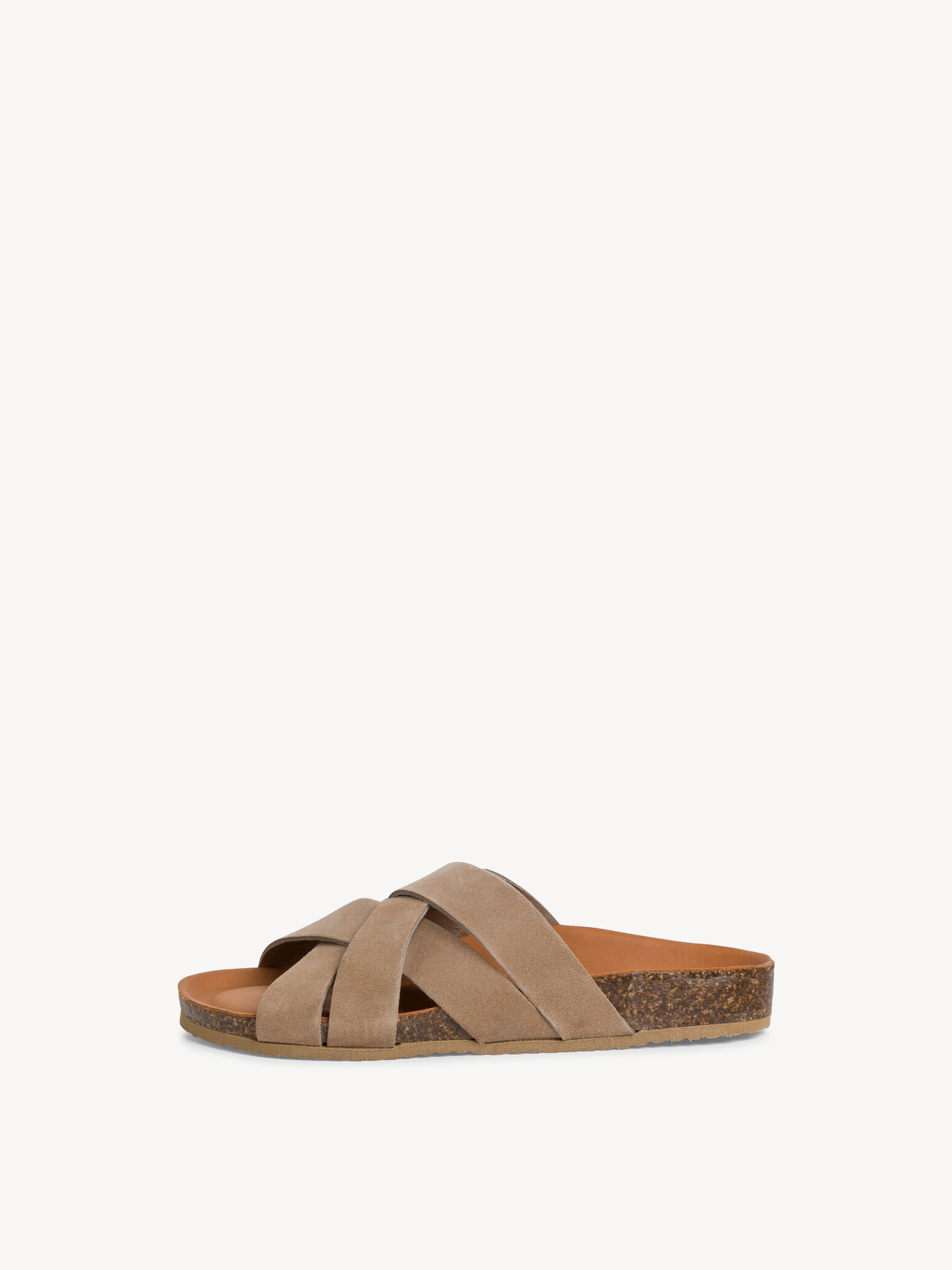 Leather Mule - Beige