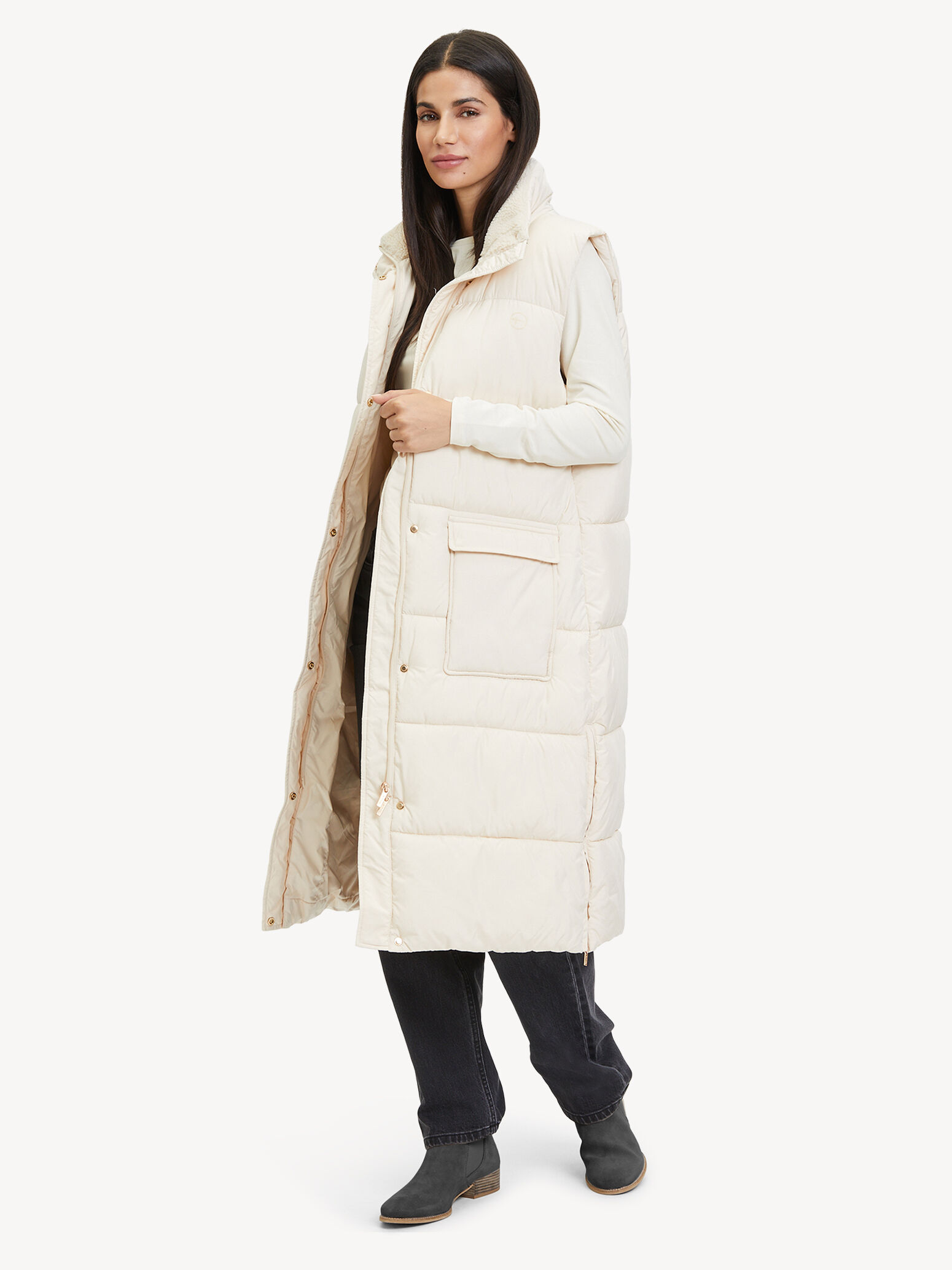 Weste - Beige Warm Lining