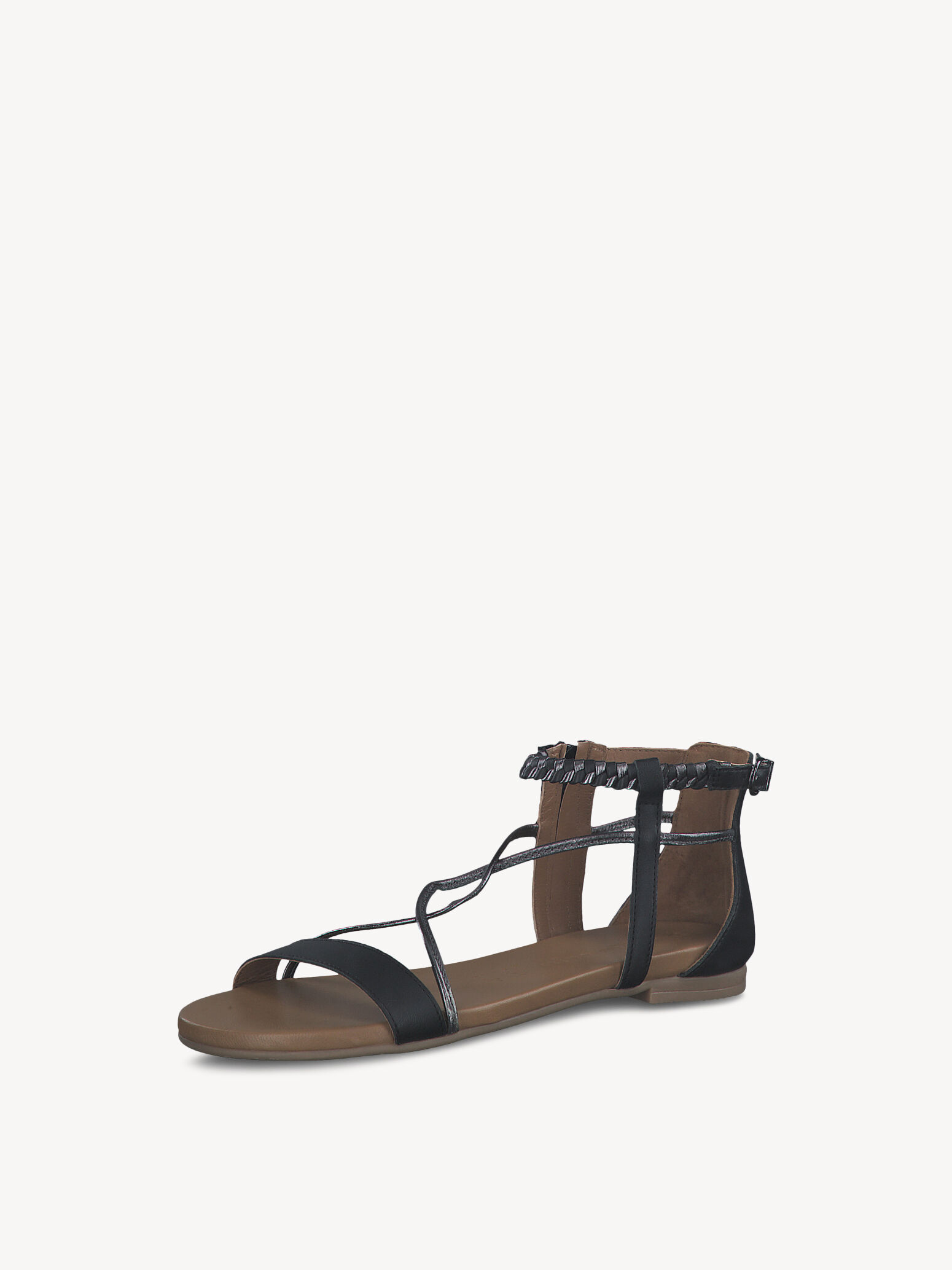 Leather Sandal - Black