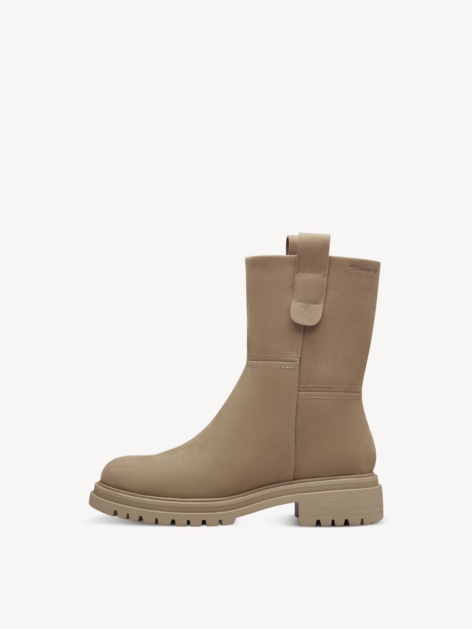 Leather Bootie - Brown Warm Lining