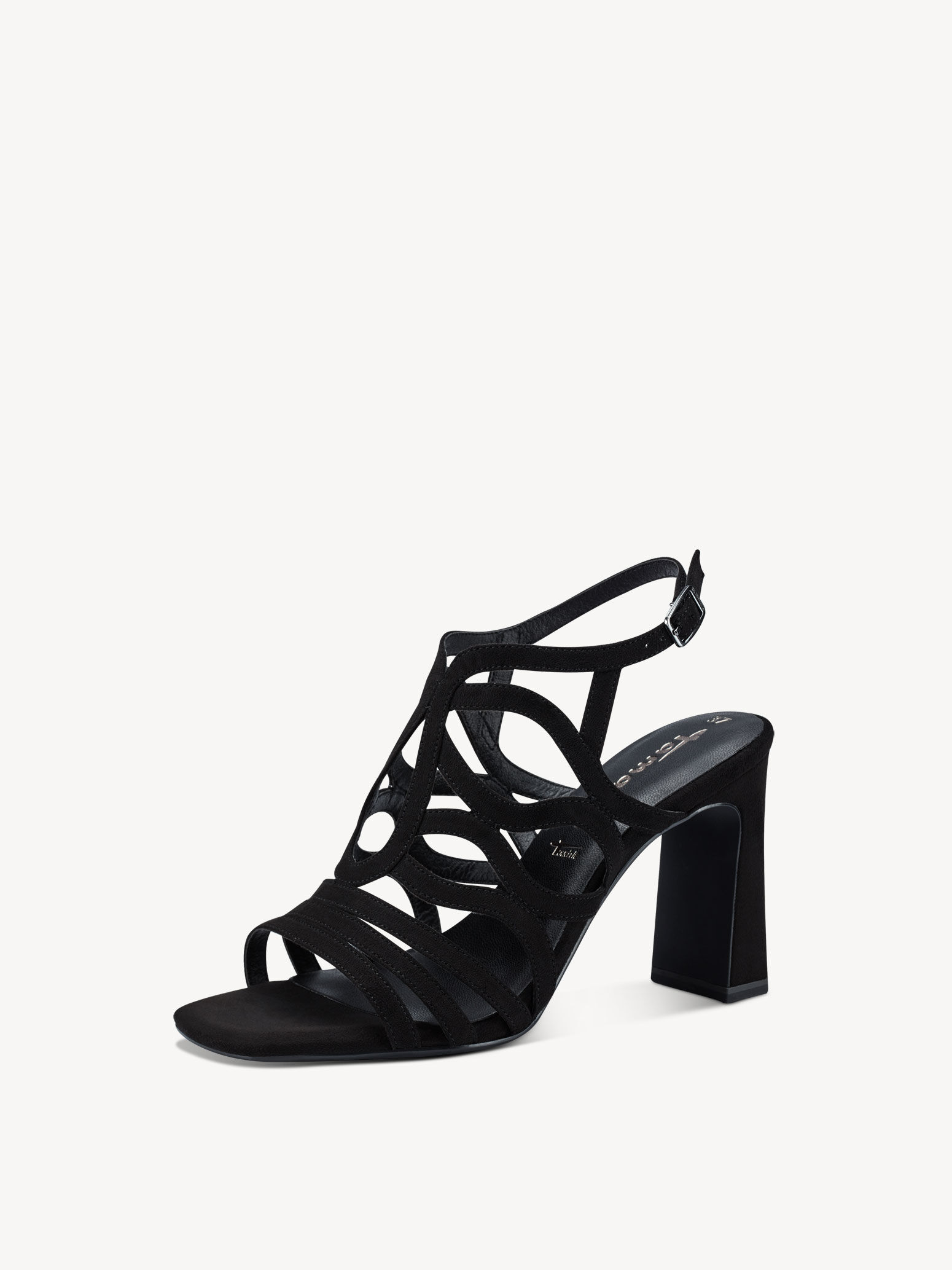 Heeled Sandal - Black