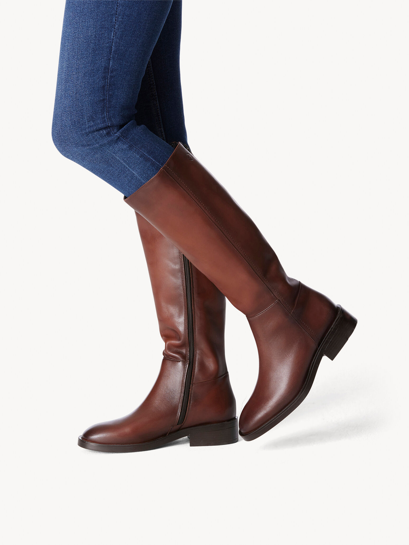 Leather Boots - Brown