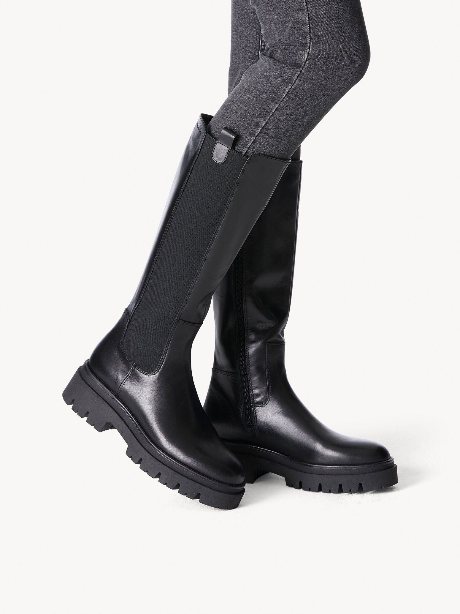 Leather Boots - Black