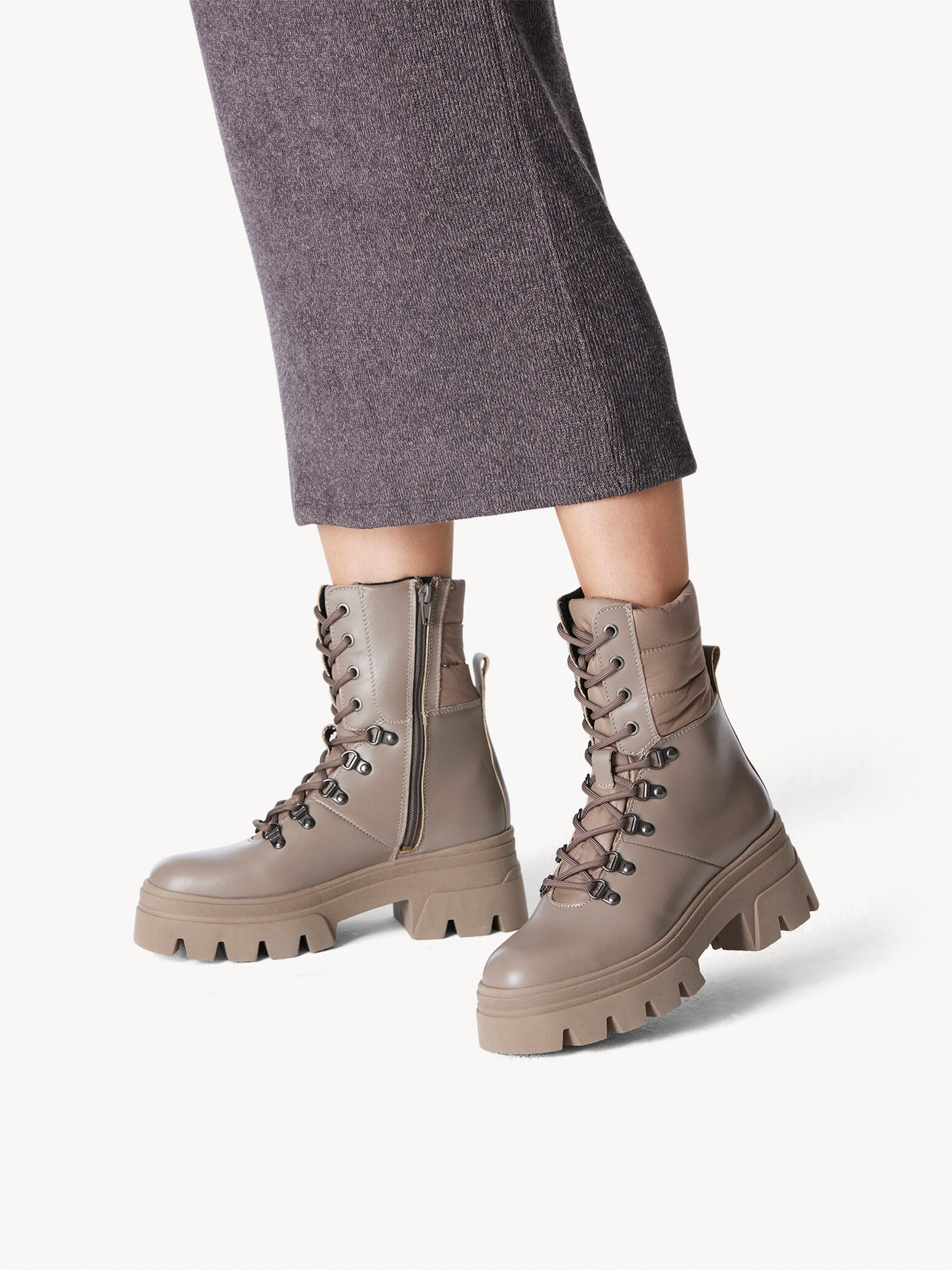 Leather Bootie - Green