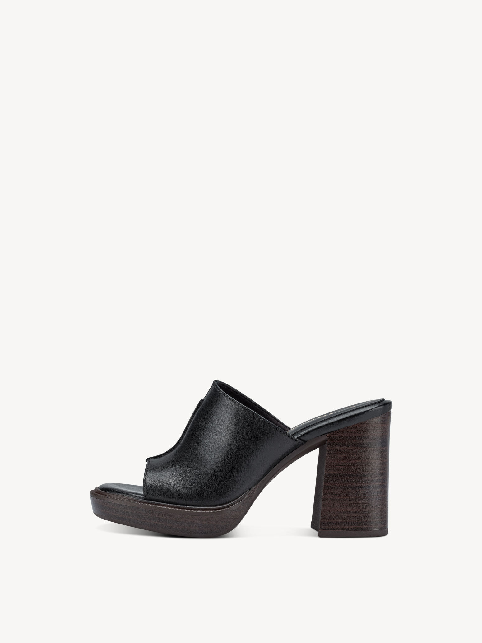 Leather Mule - Black