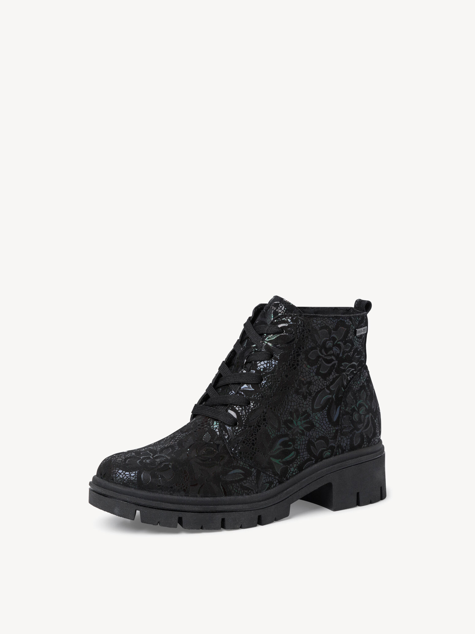 Leather Bootie - Black