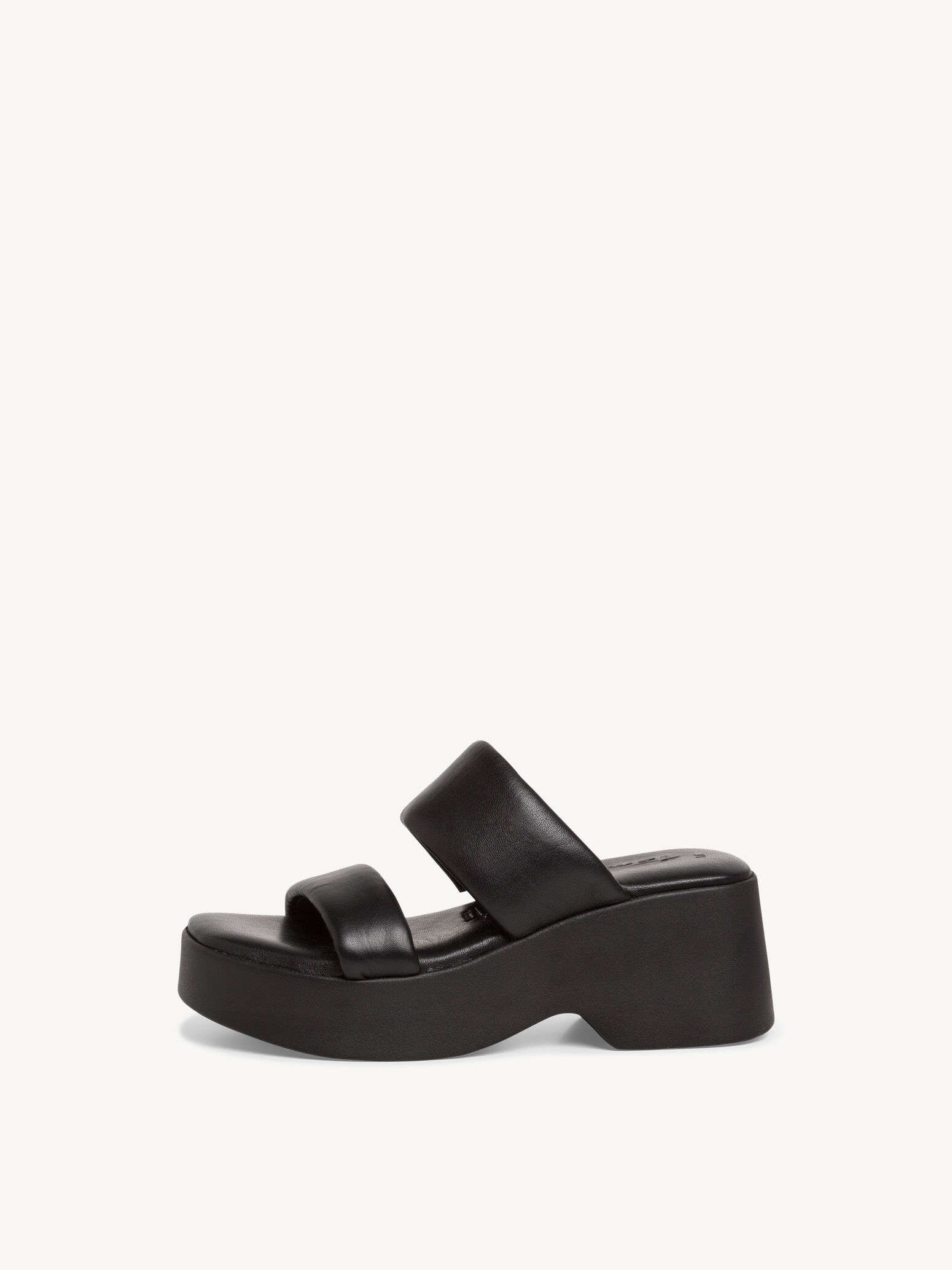 Leather Mule - Black