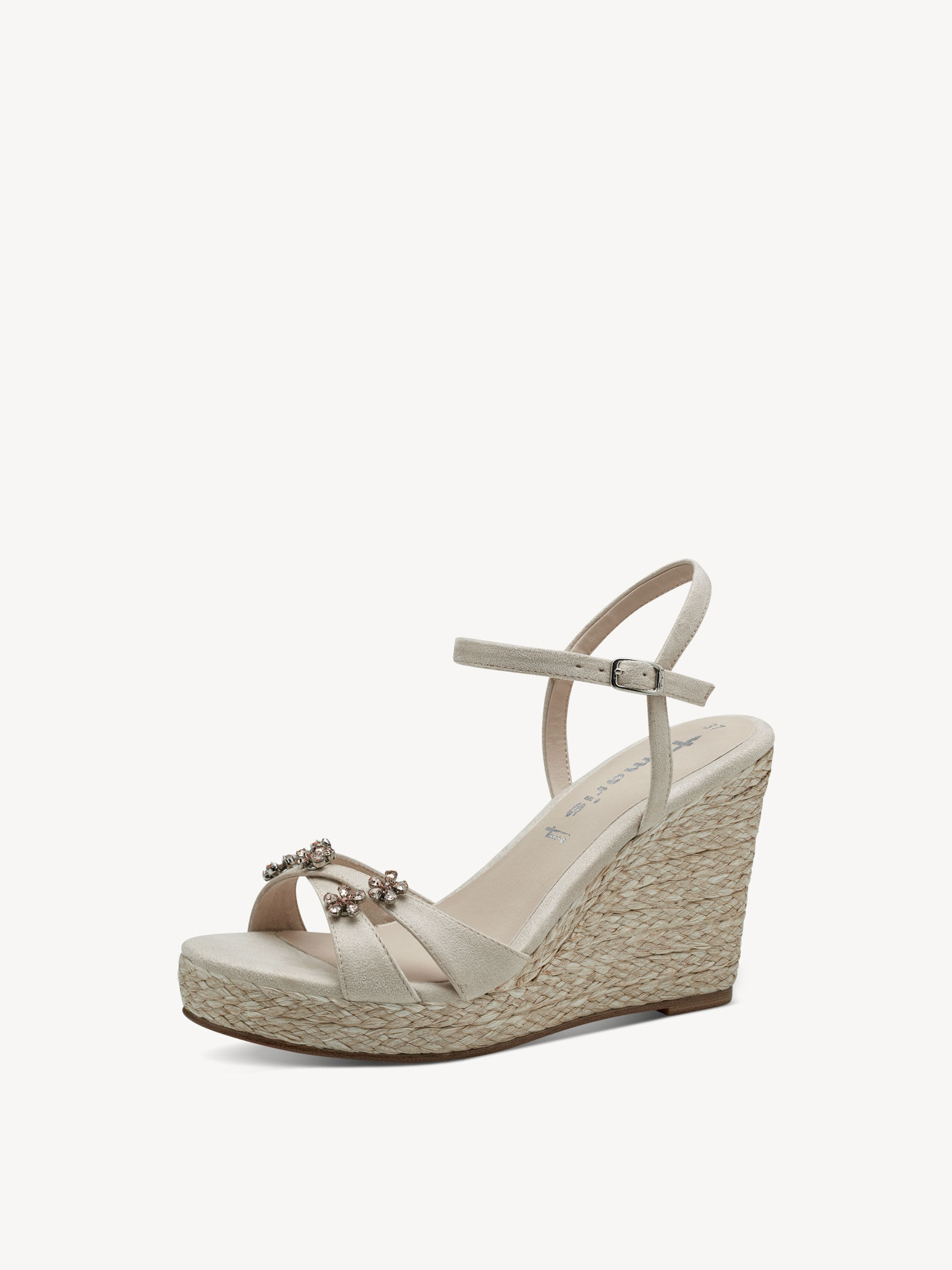 Heeled Sandal - Beige