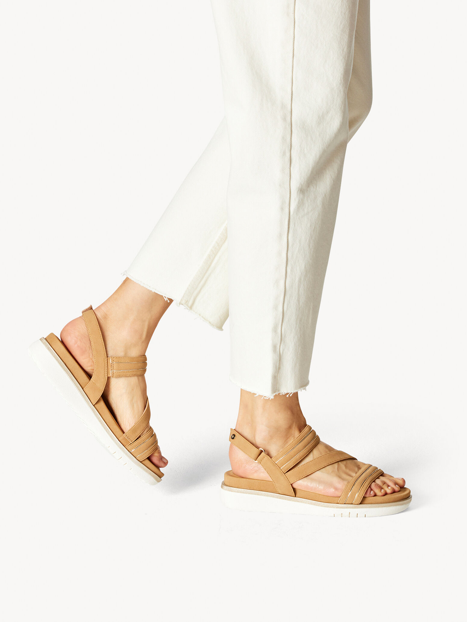 Heeled Sandal - Brown