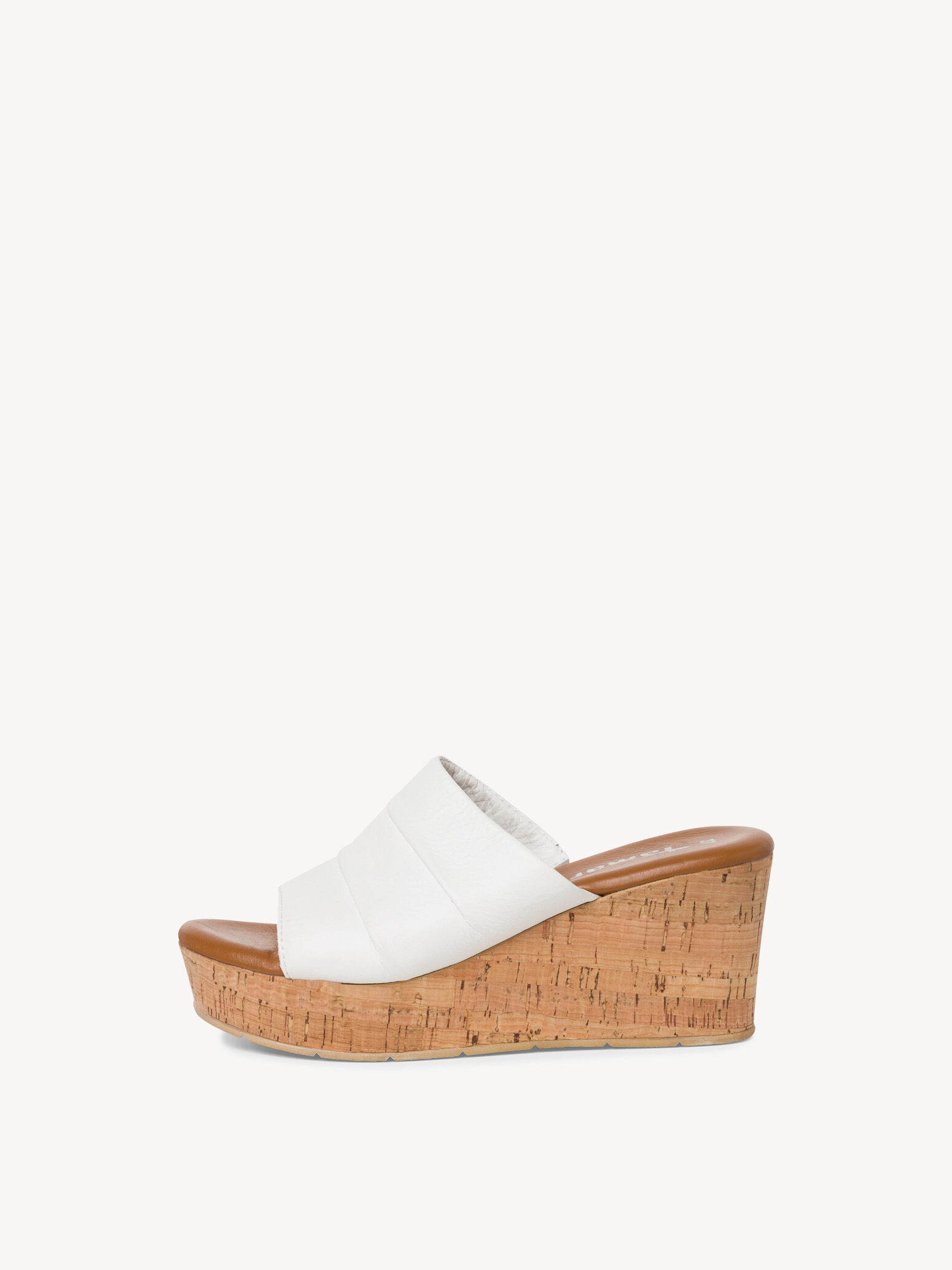 Leather Mule - White