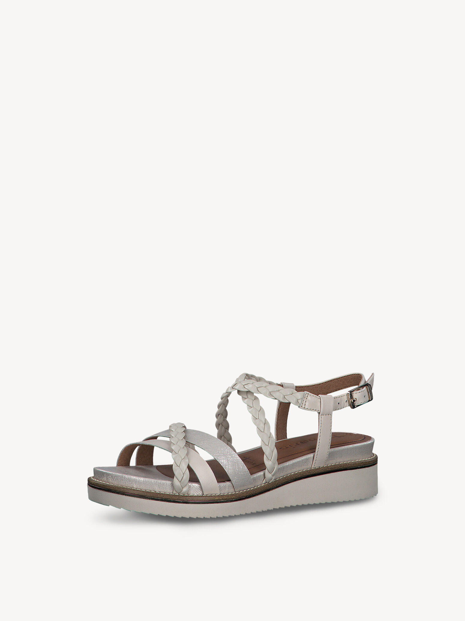 Heeled Sandal - Beige