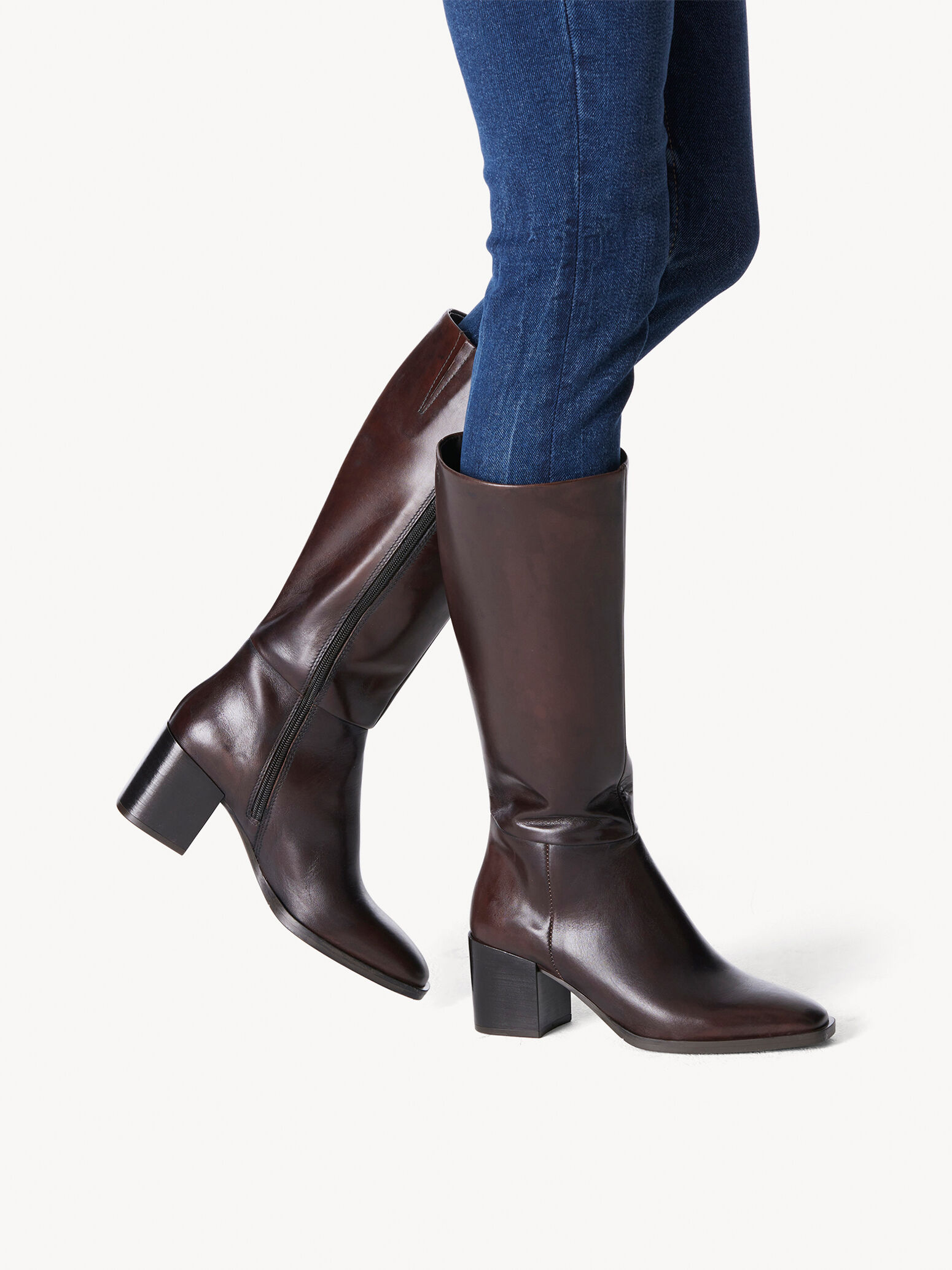 Leather Boots - Brown