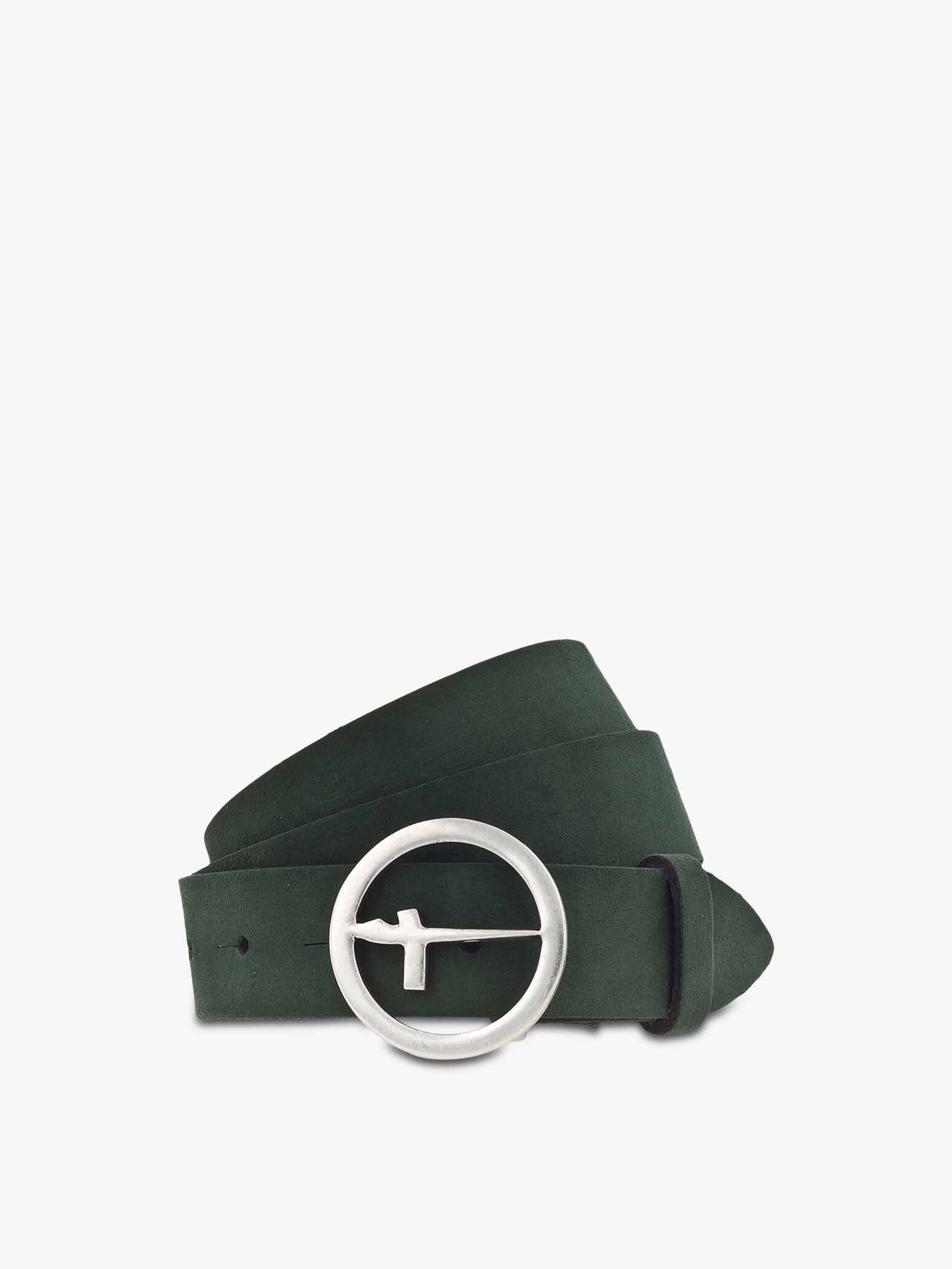 Leather Belt - Green