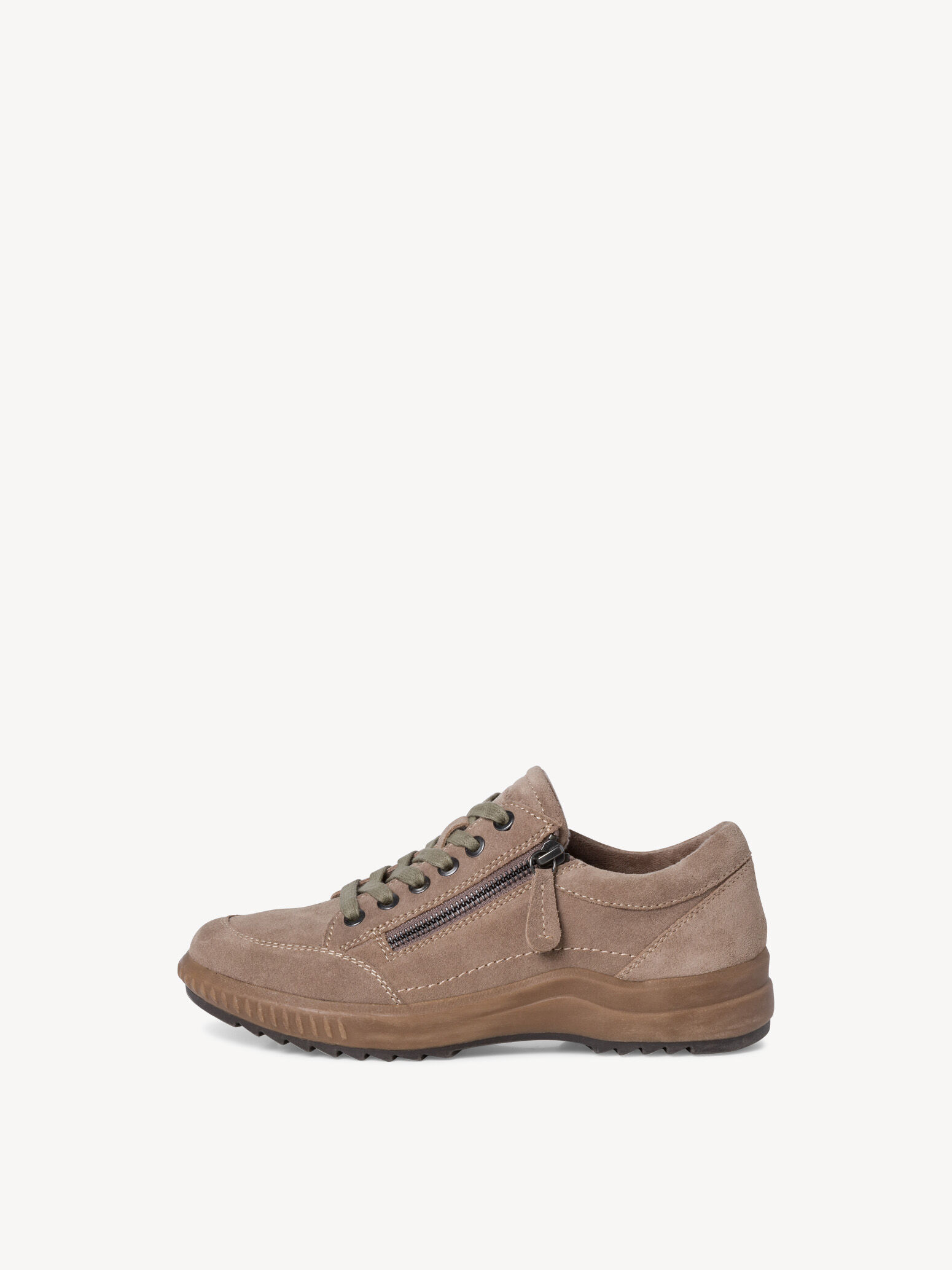 Leather Low Shoes - Brown