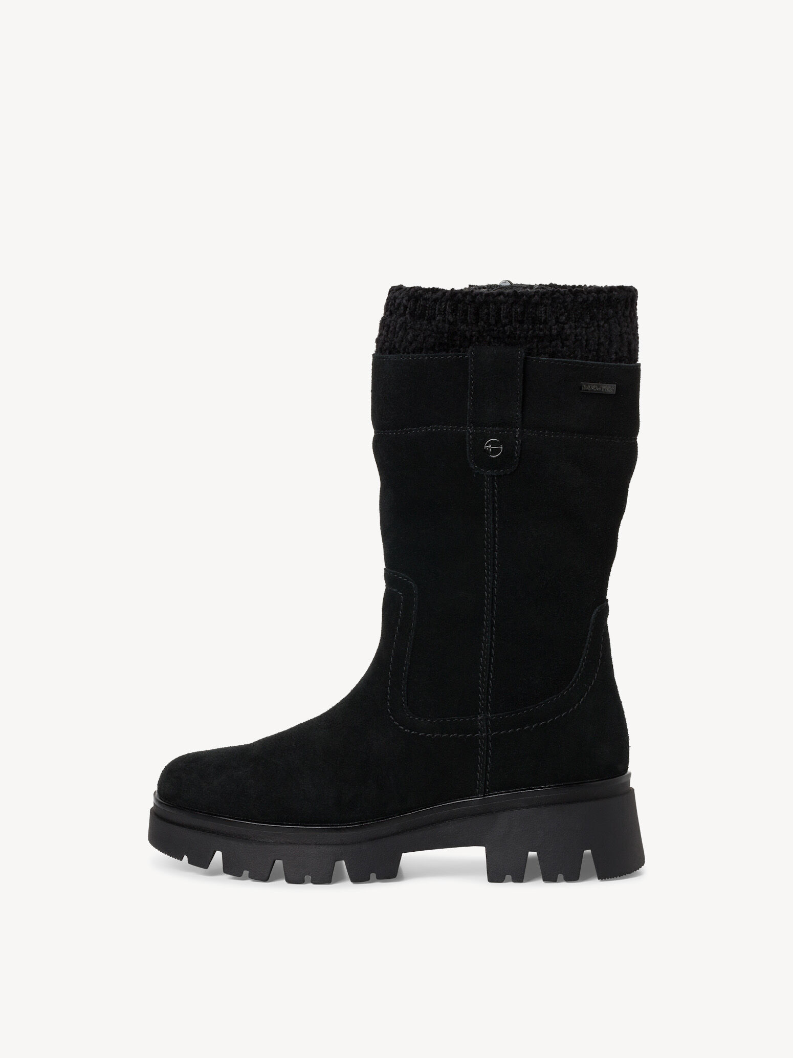 Leather Bootie - Black