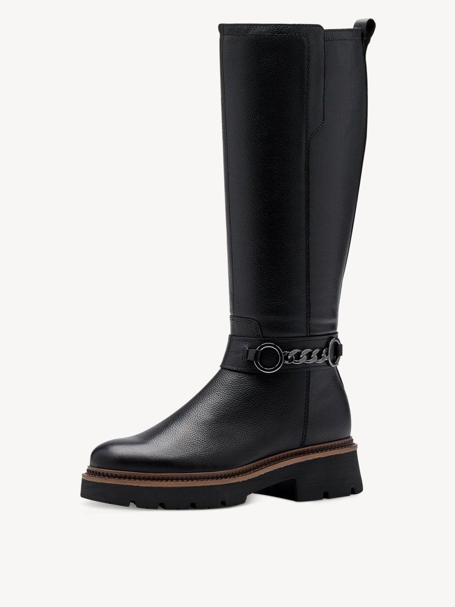 Leather Boots - Black