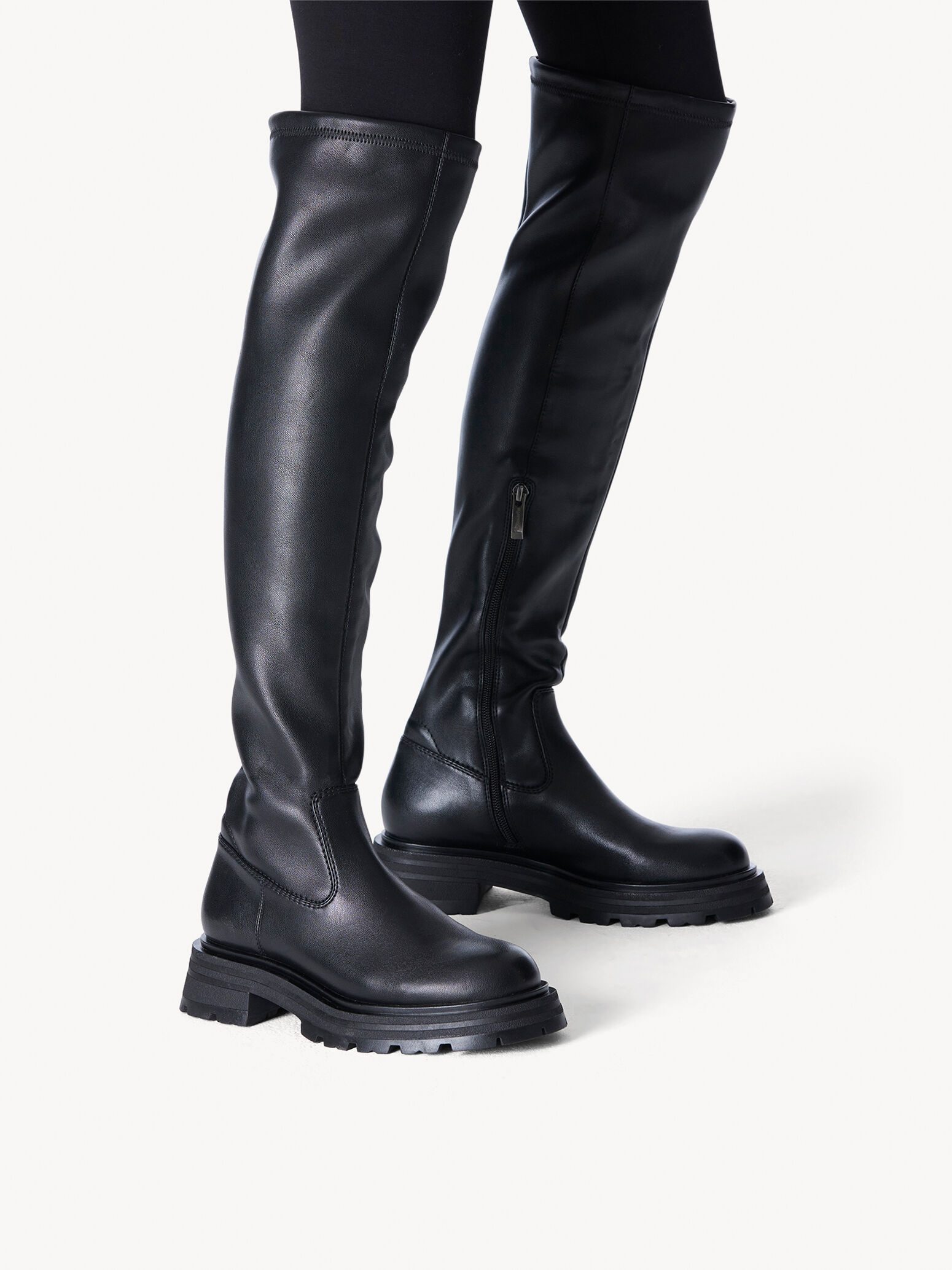 Overknee Boots - Black