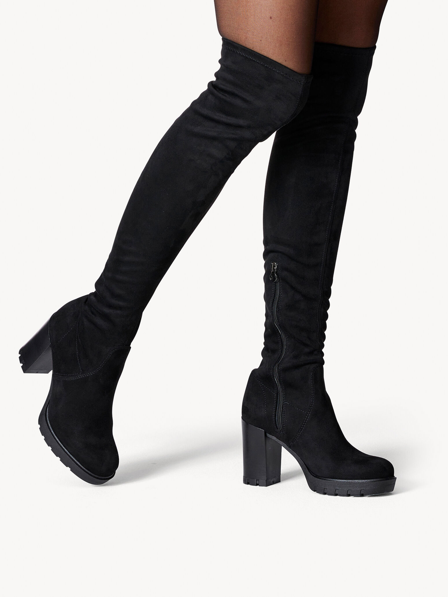 Overknee Boots - Black