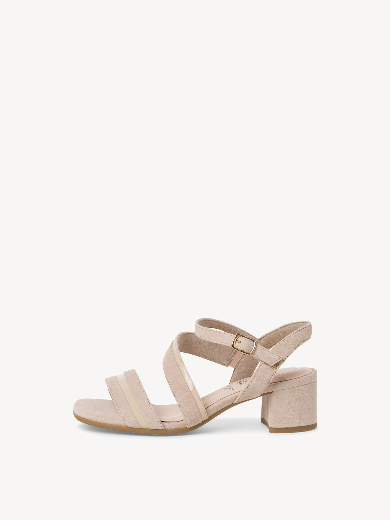 Heeled Sandal - Beige