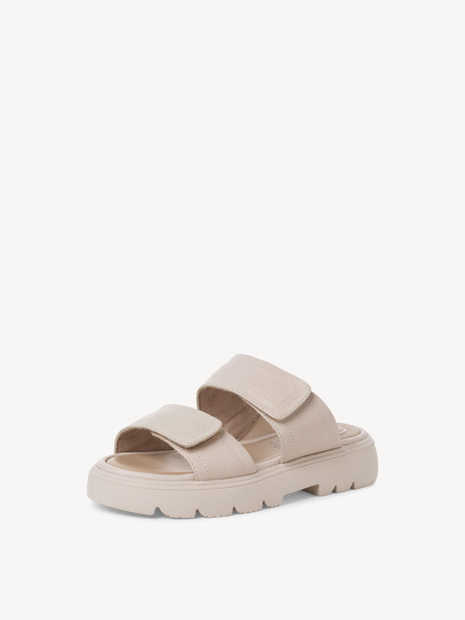 Leather Mule - White