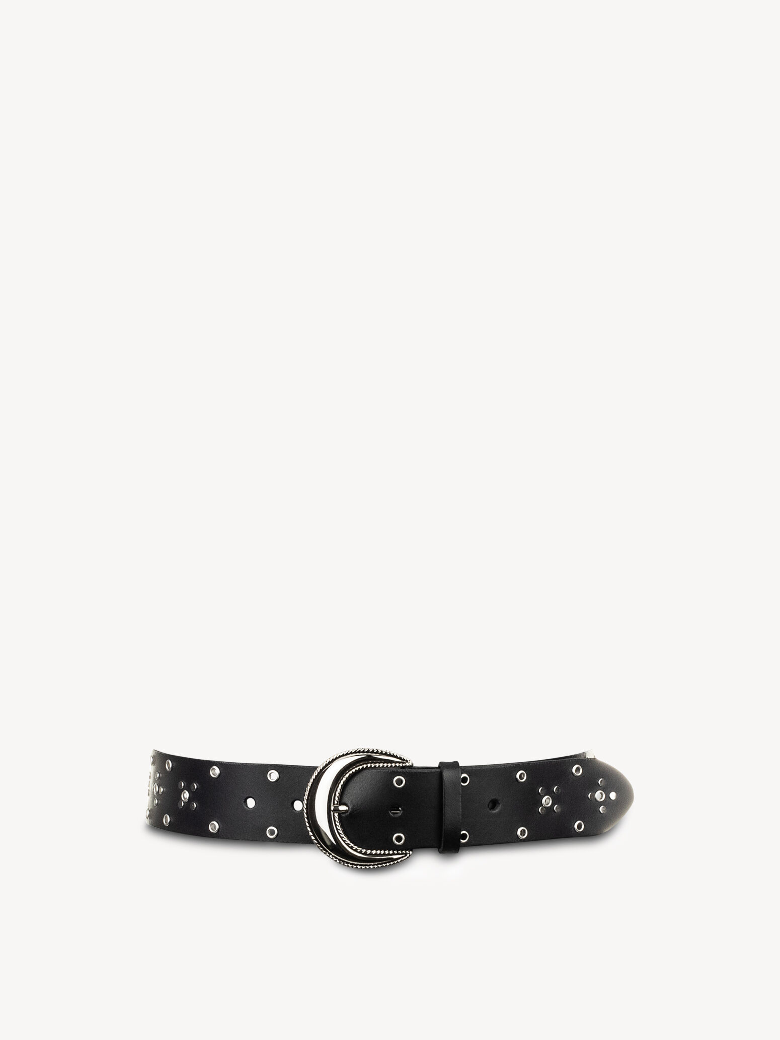 Leather Waist Belt - Black