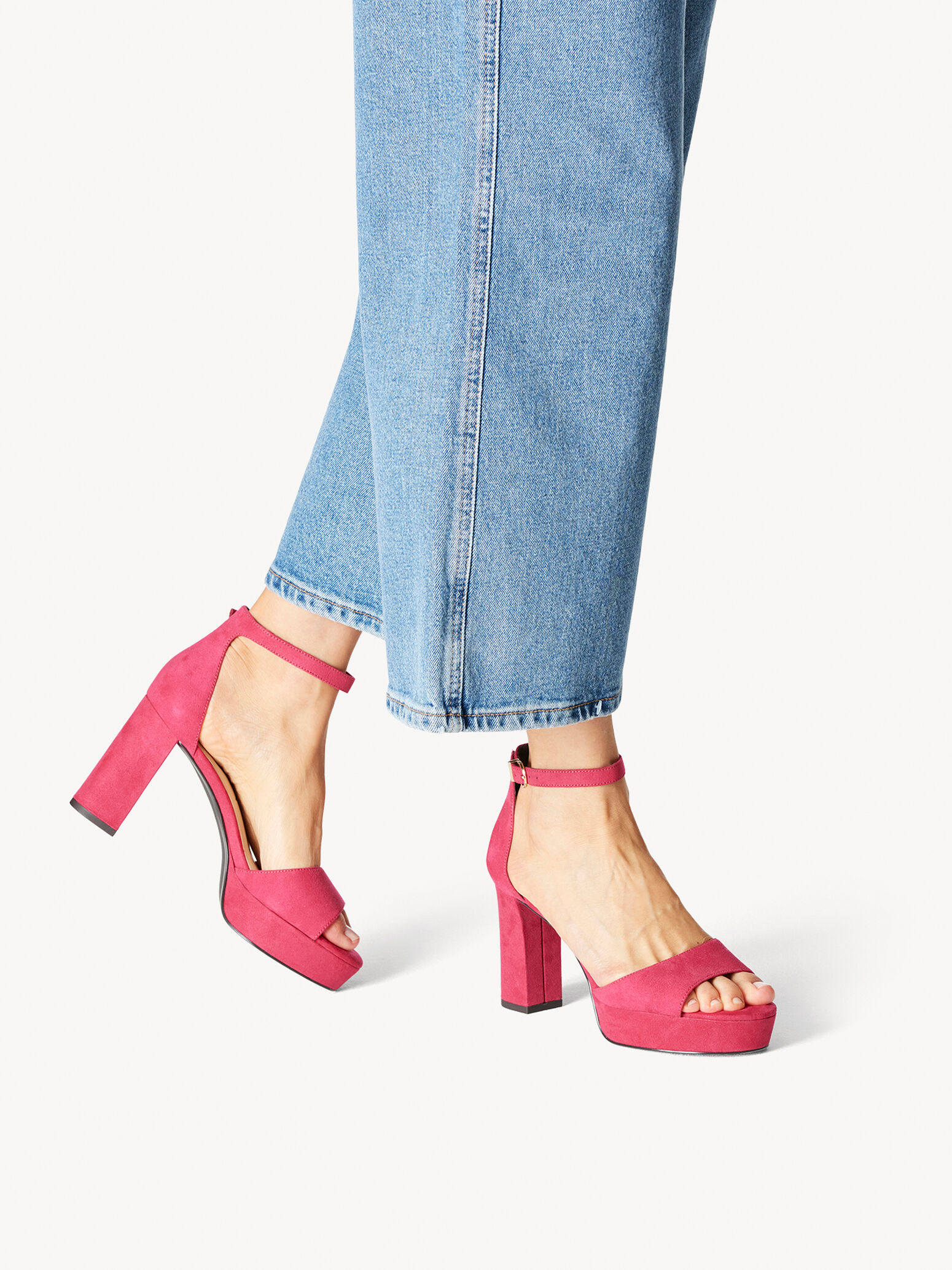 Heeled Sandal - Pink