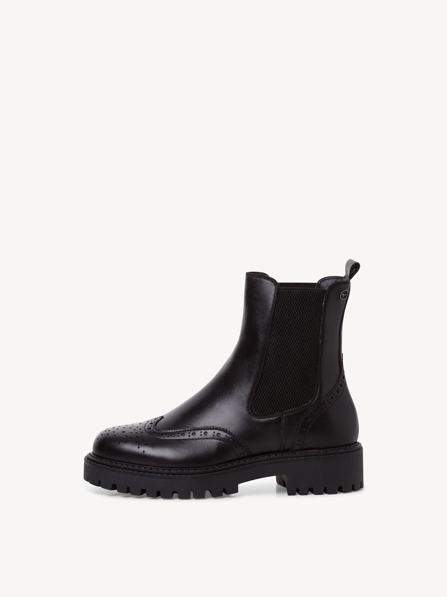 Leather Chelsea Boot - Black