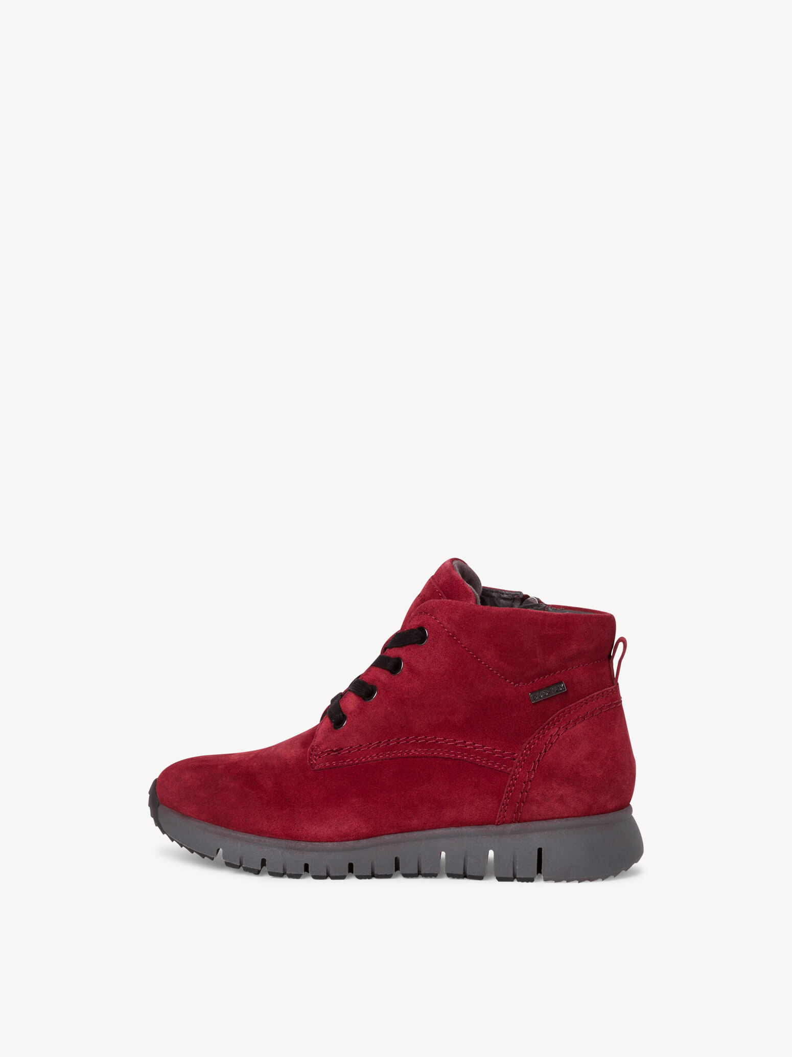 Leather Bootie - Red