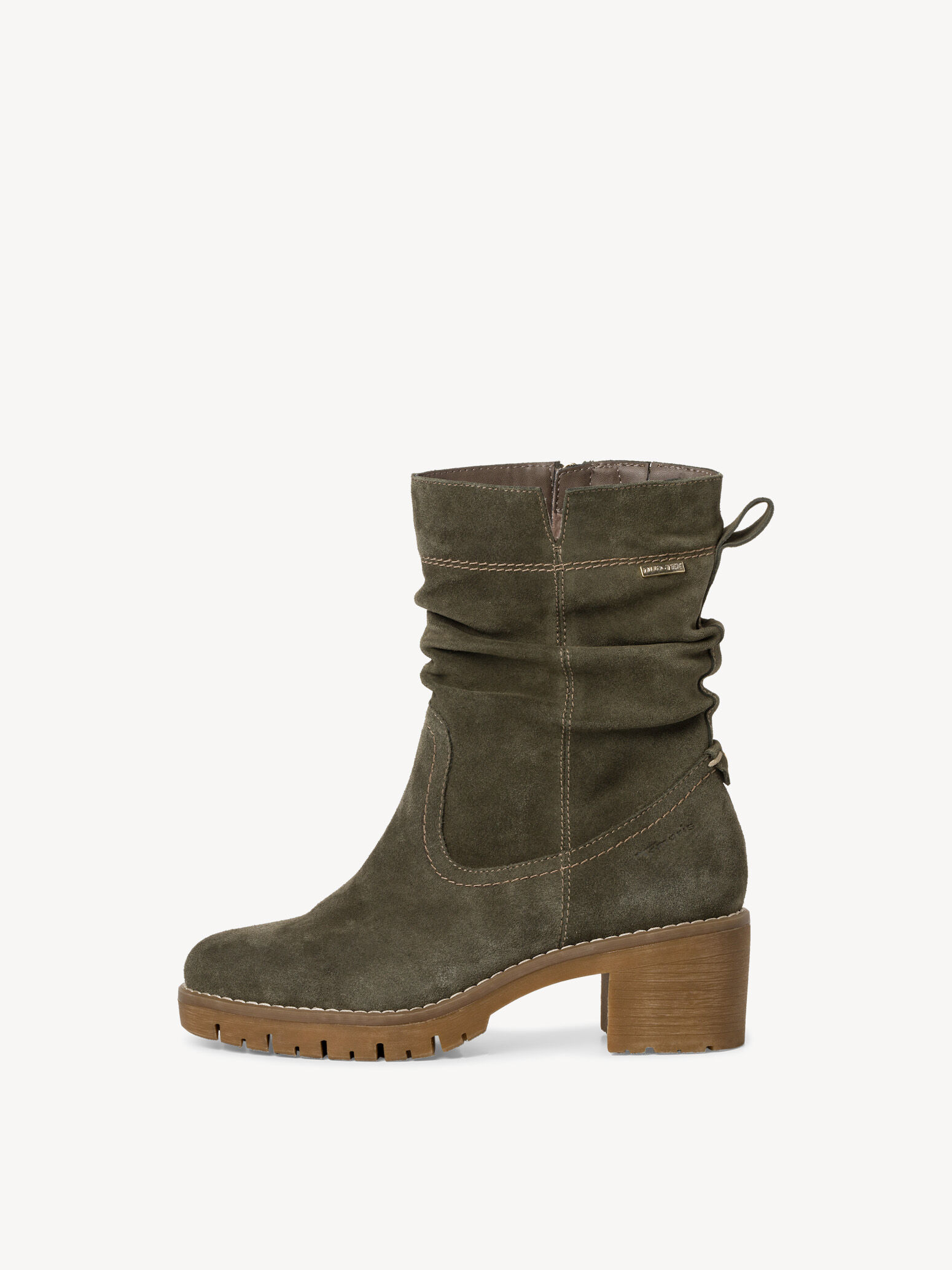 Leather Bootie - Green
